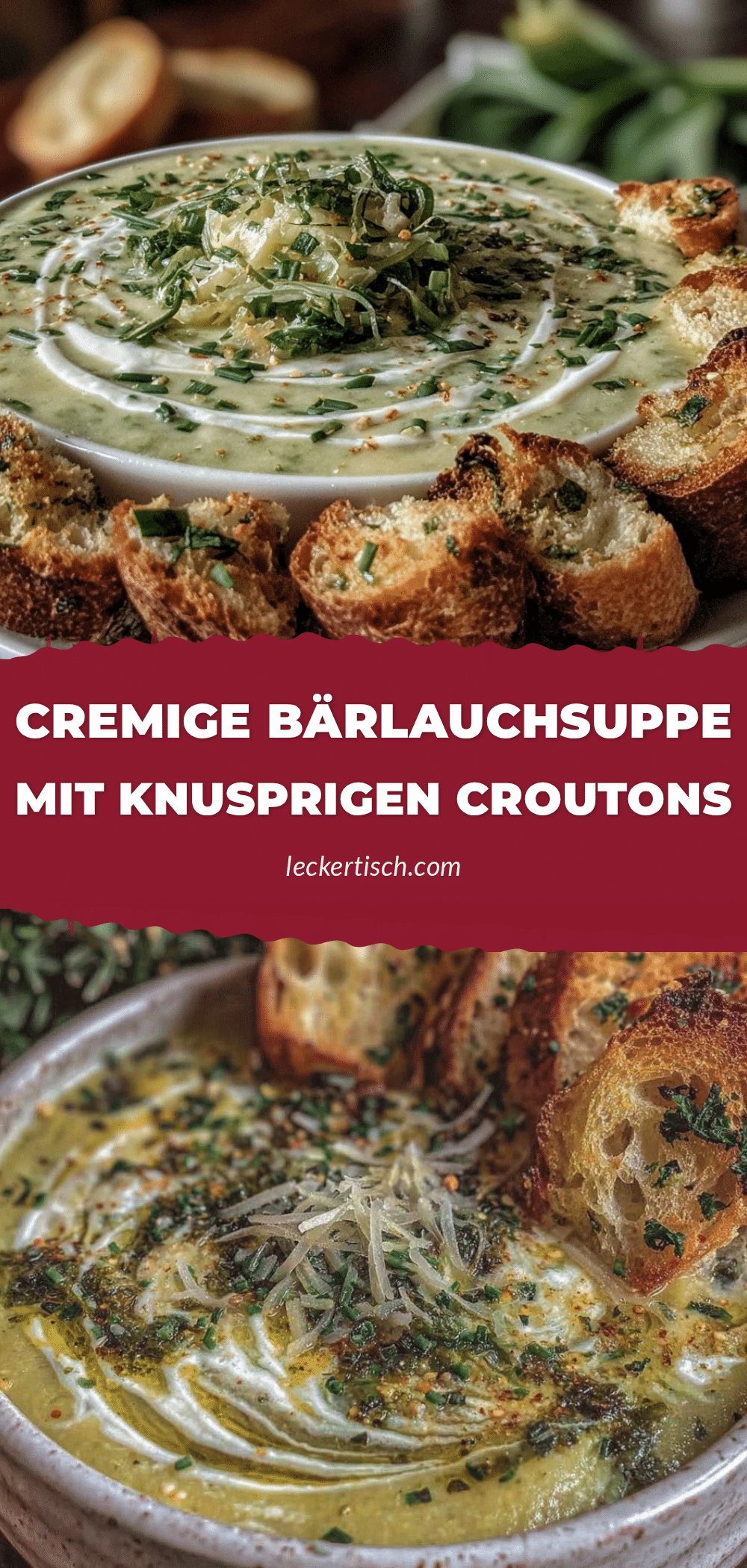 cremige Bärlauchsuppe recipe