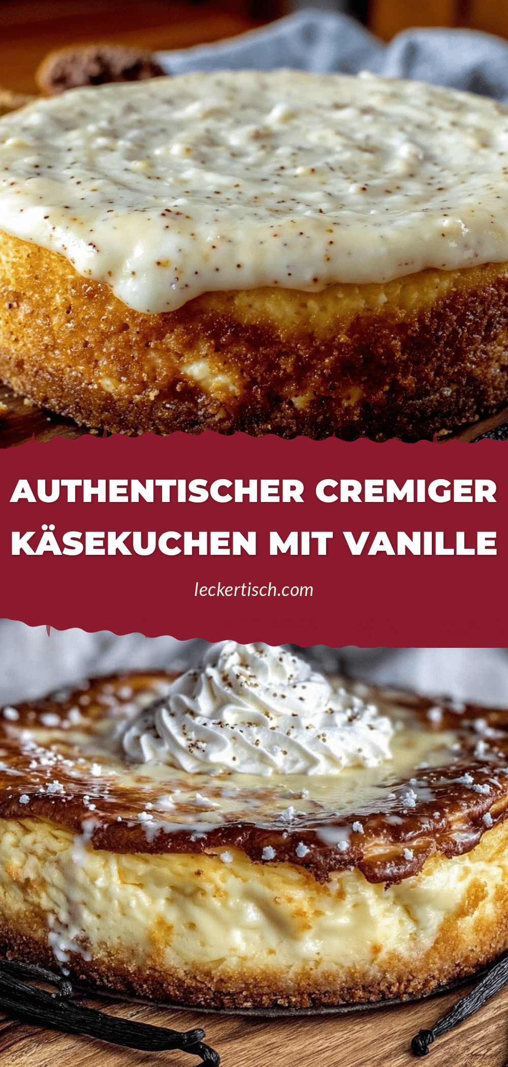 deutscher Käsekuchen Rezept recipe