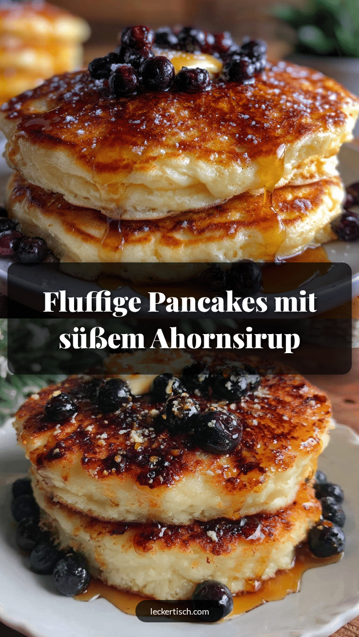 fluffige Pancakes Rezept recipe