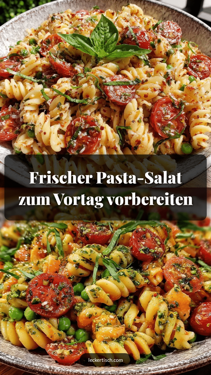frischer Pasta-Salat zum Vorbereiten recipe