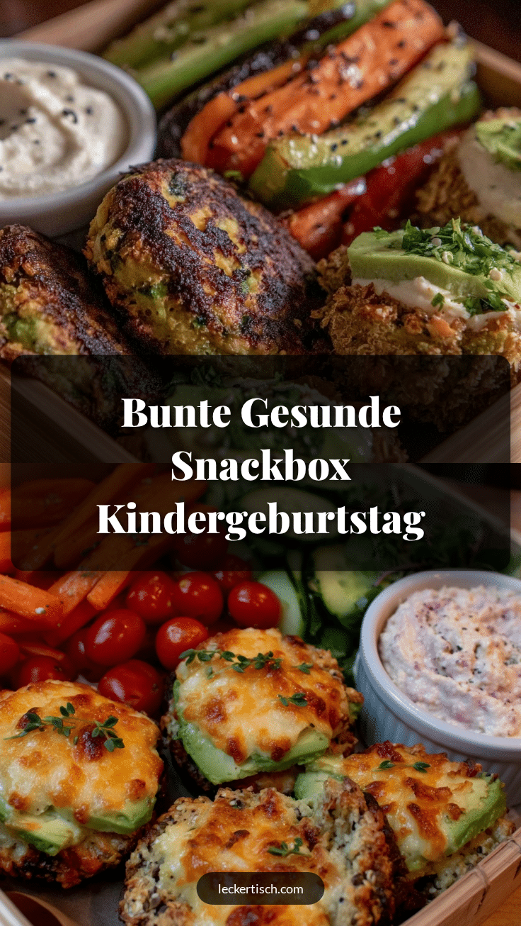 gesunde snackbox kindergeburtstag recipe