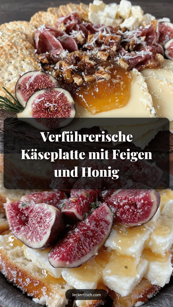 Käseplatte mit Feigen und Honig recipe