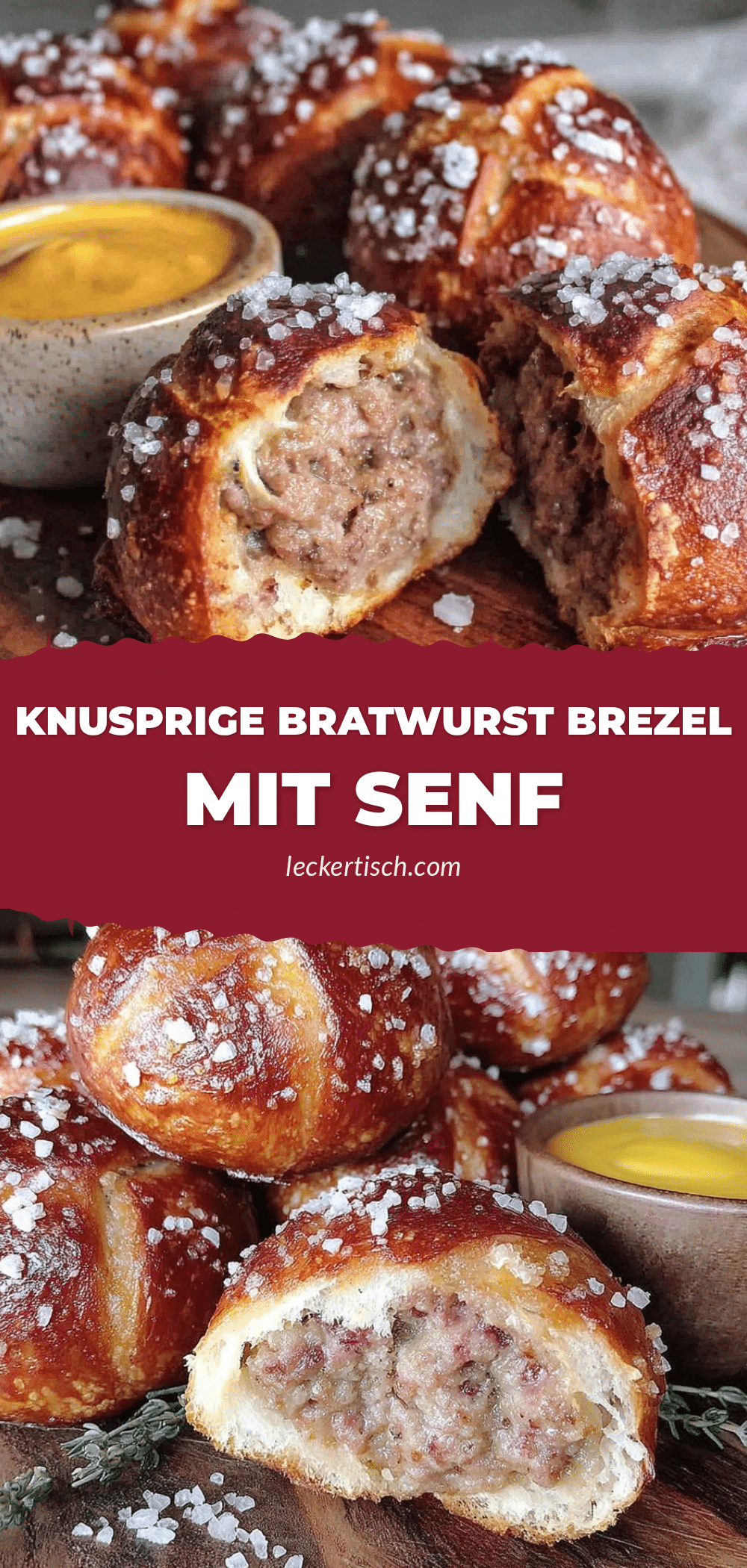 knusprige bratwurst brezel recipe