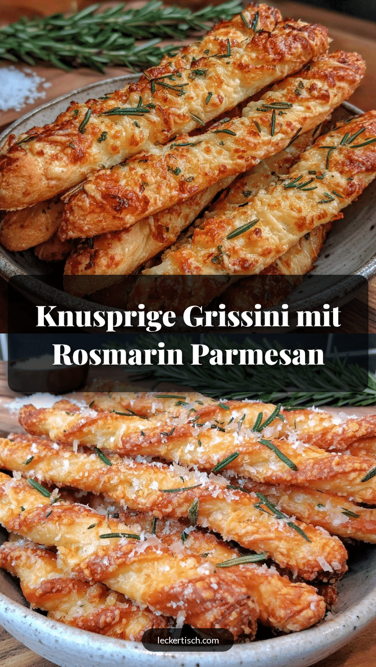 knusprige grissini mit rosmarin und parmesan recipe