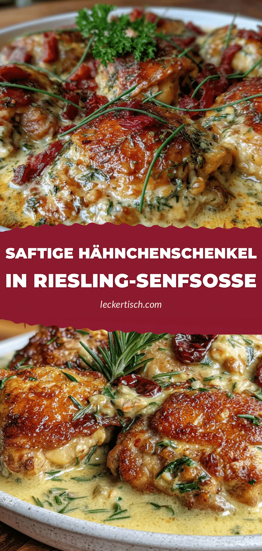One-Pan Hähnchenschenkel recipe