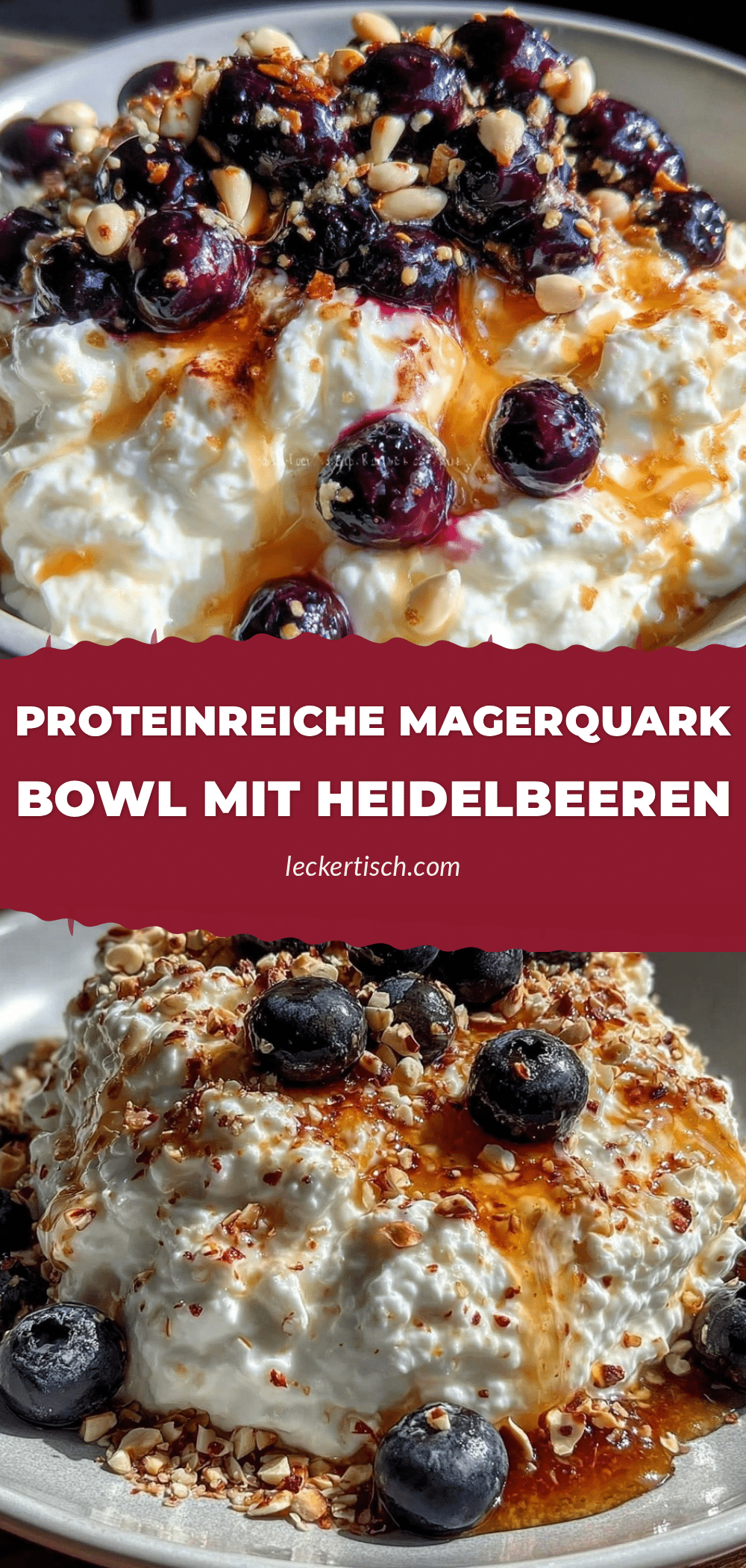 proteinreiche Magerquark Bowl recipe