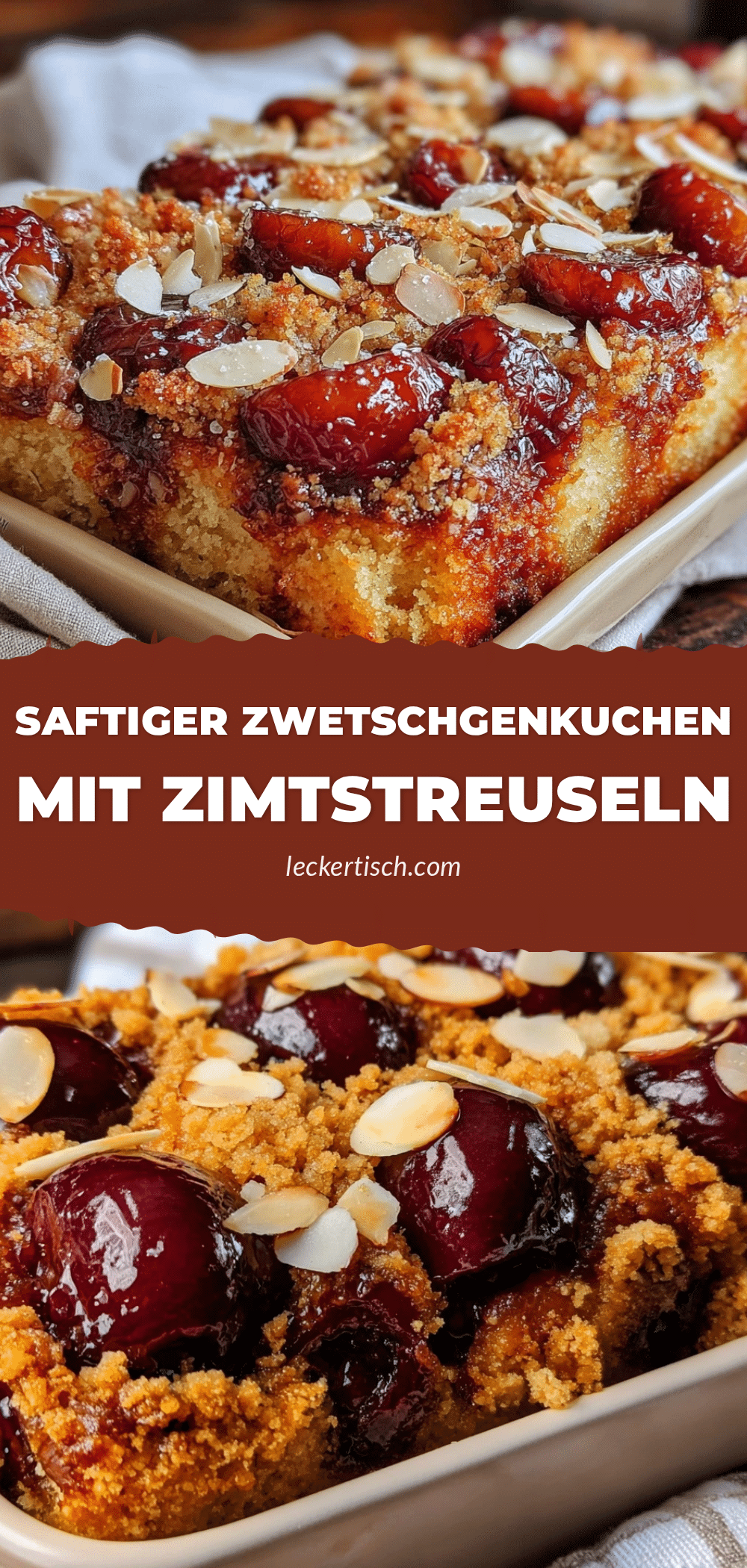 saftiger Zwetschgenkuchen recipe