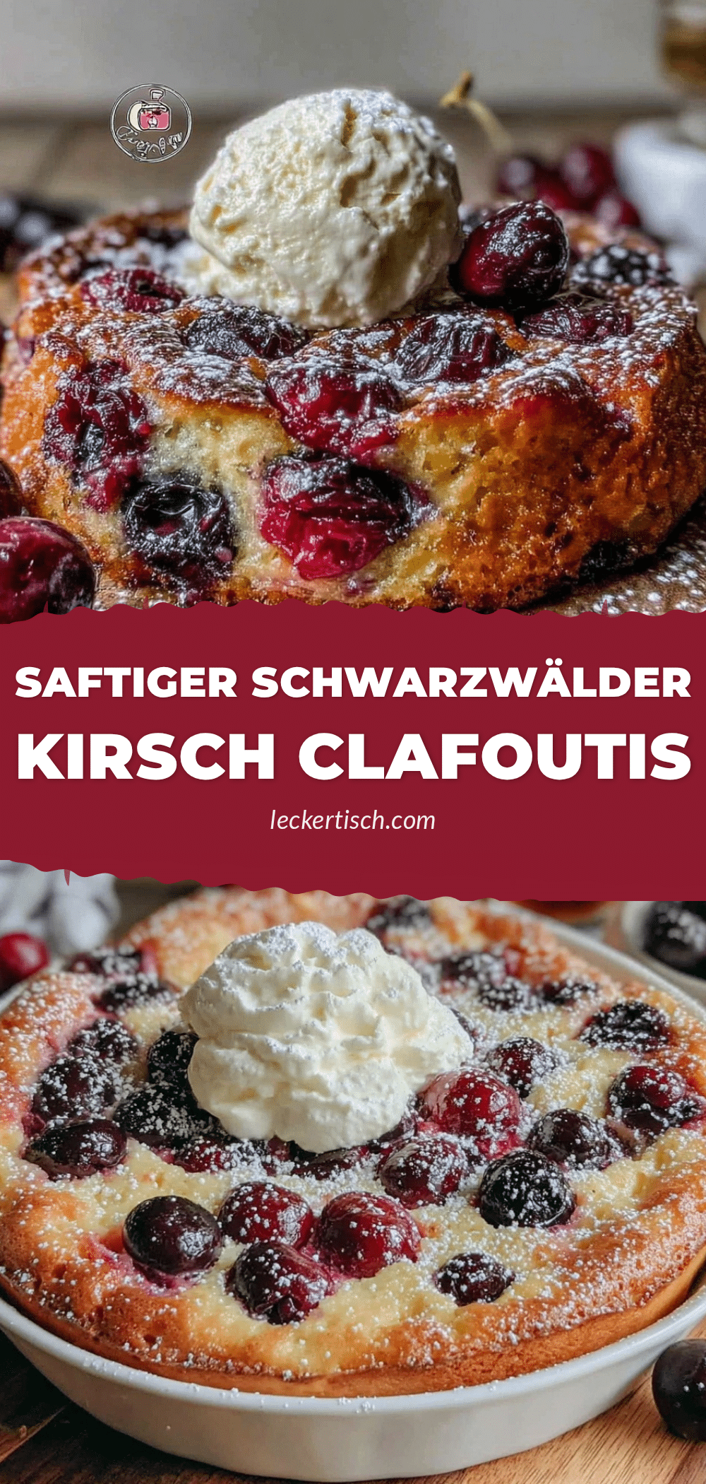 Schwarzwälder Kirsch Clafoutis recipe