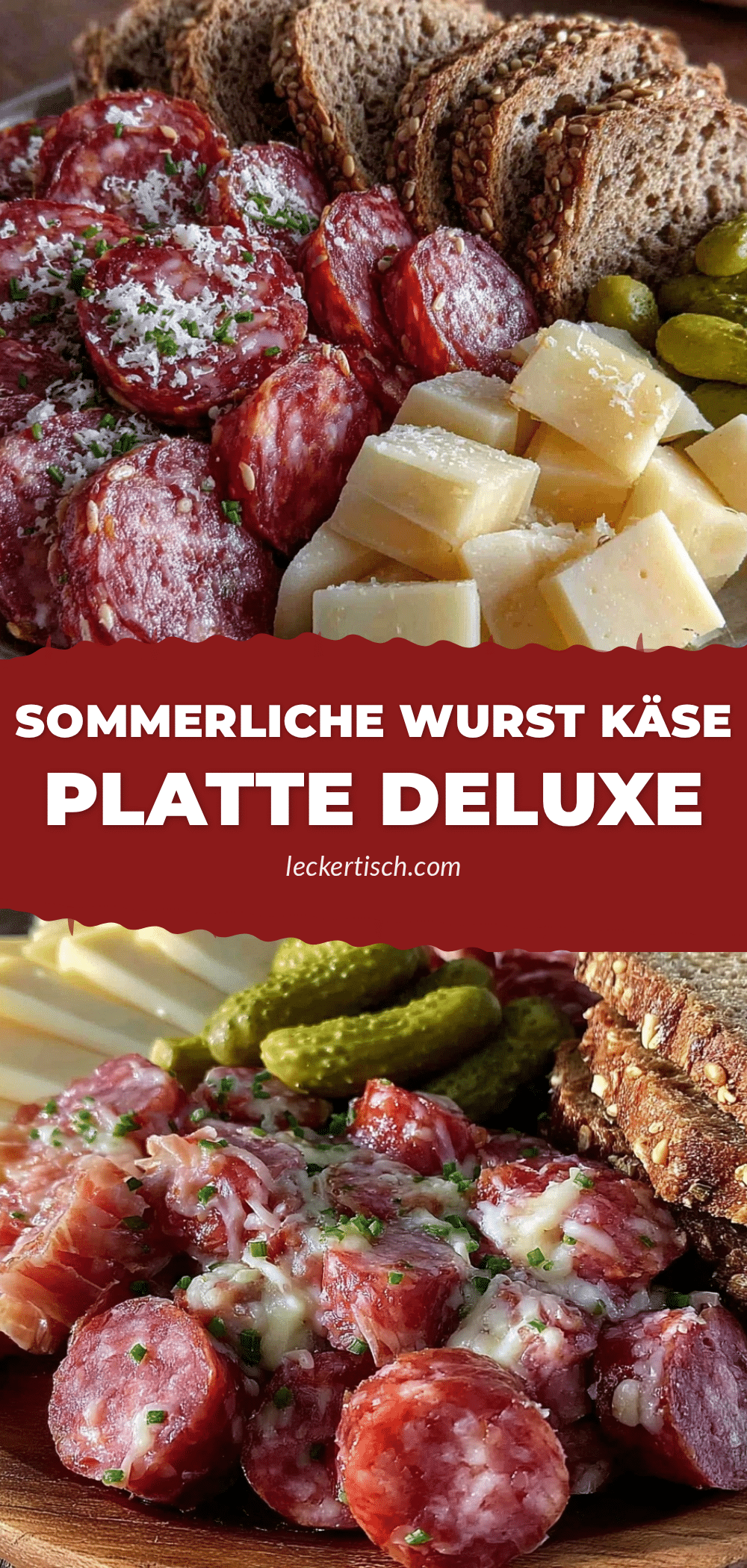 sommerliche Wurst Käse Platte deluxe recipe