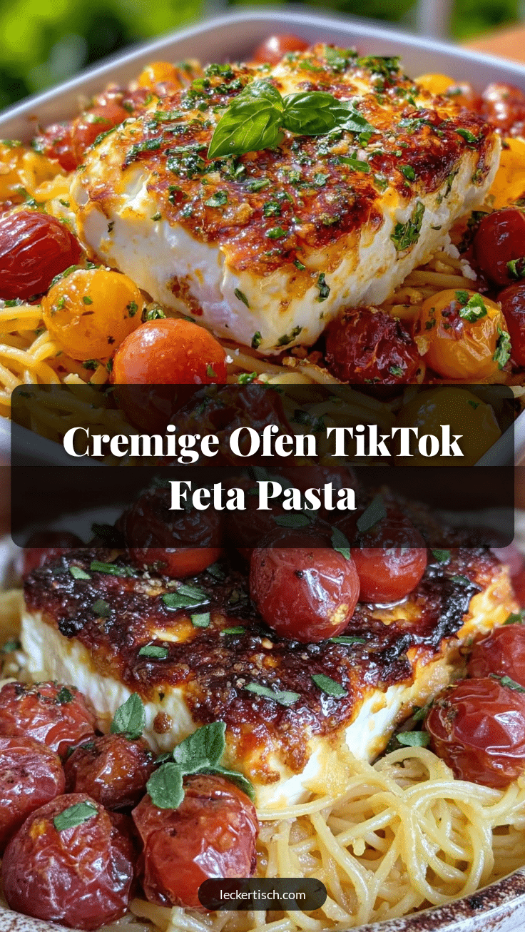 TikTok-Feta-Pasta recipe