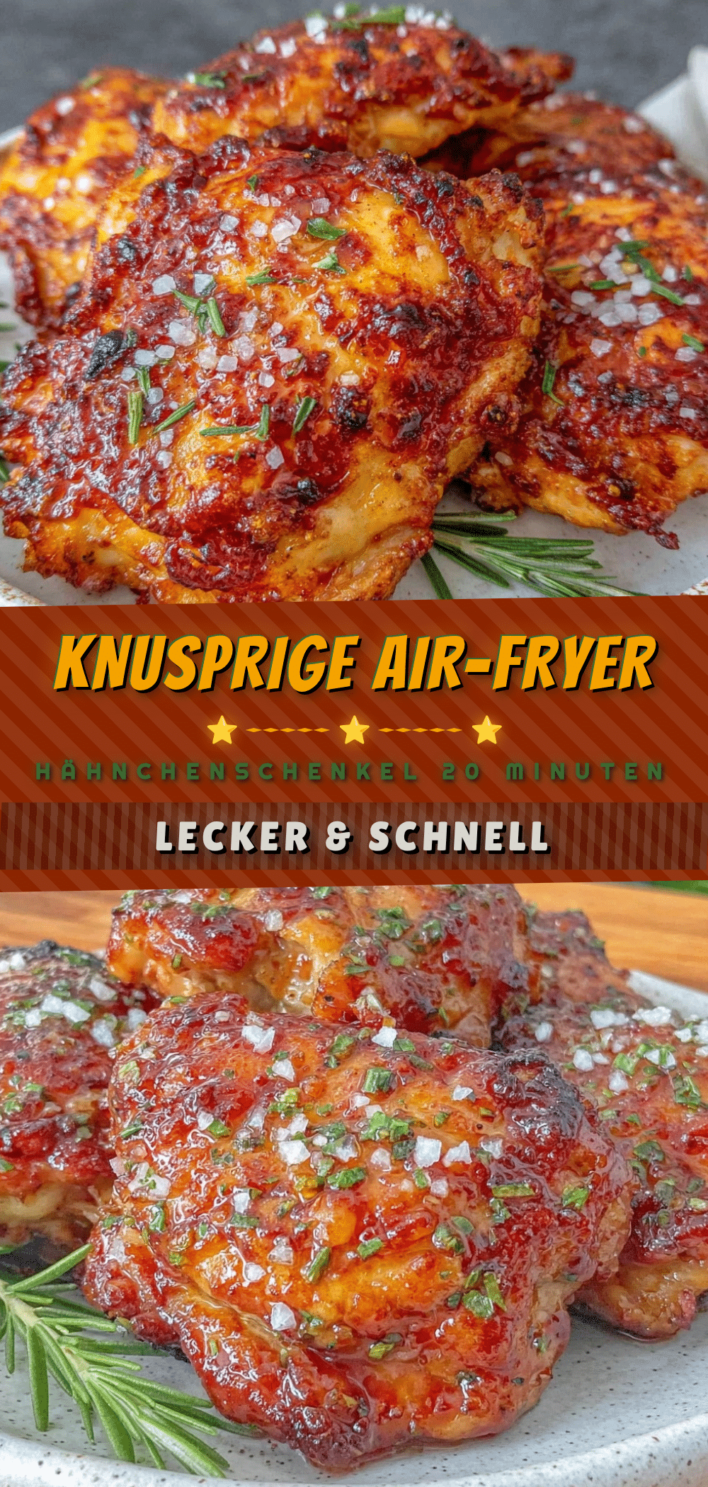 Air-Fryer-Hähnchenschenkel recipe
