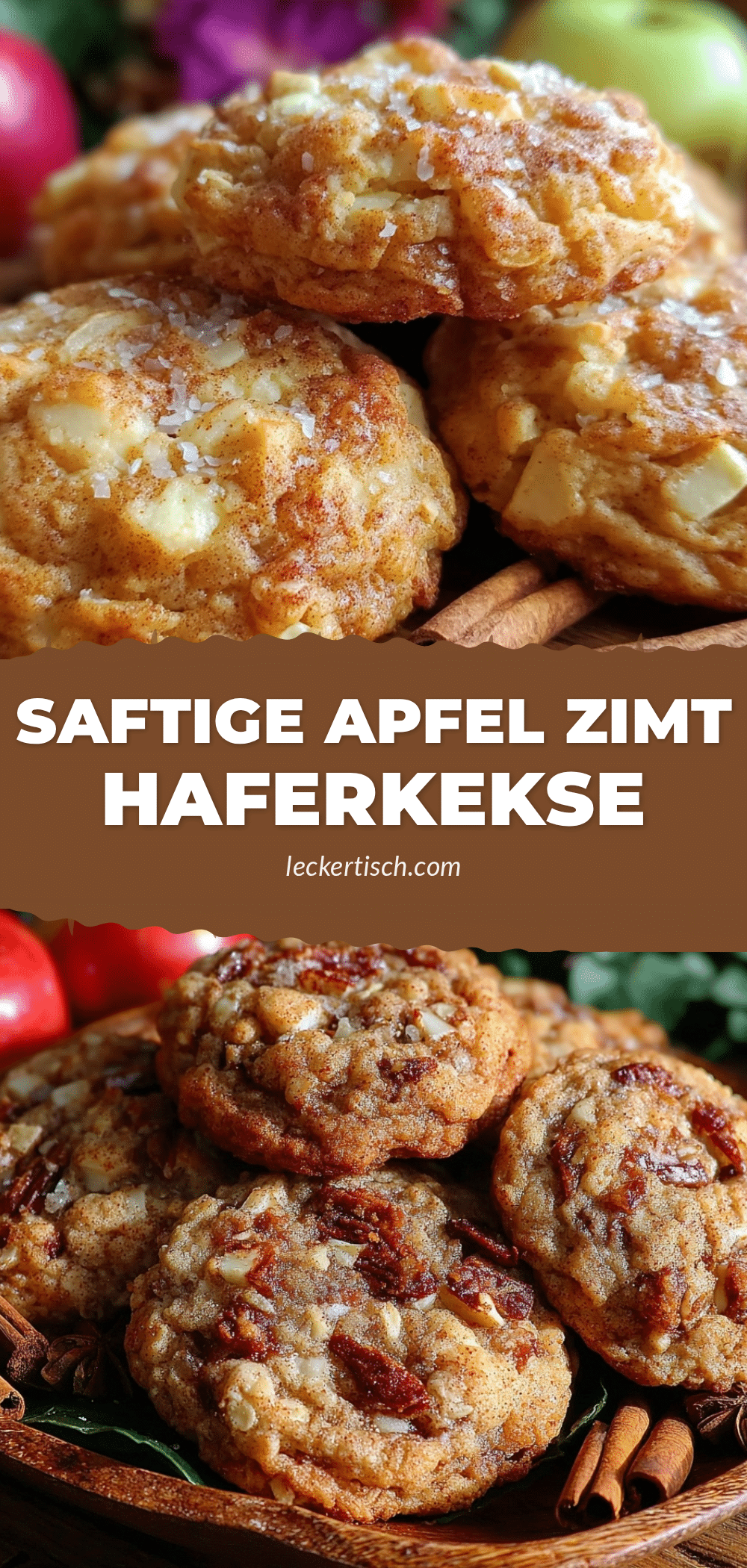Apfel Zimt Haferkekse recipe