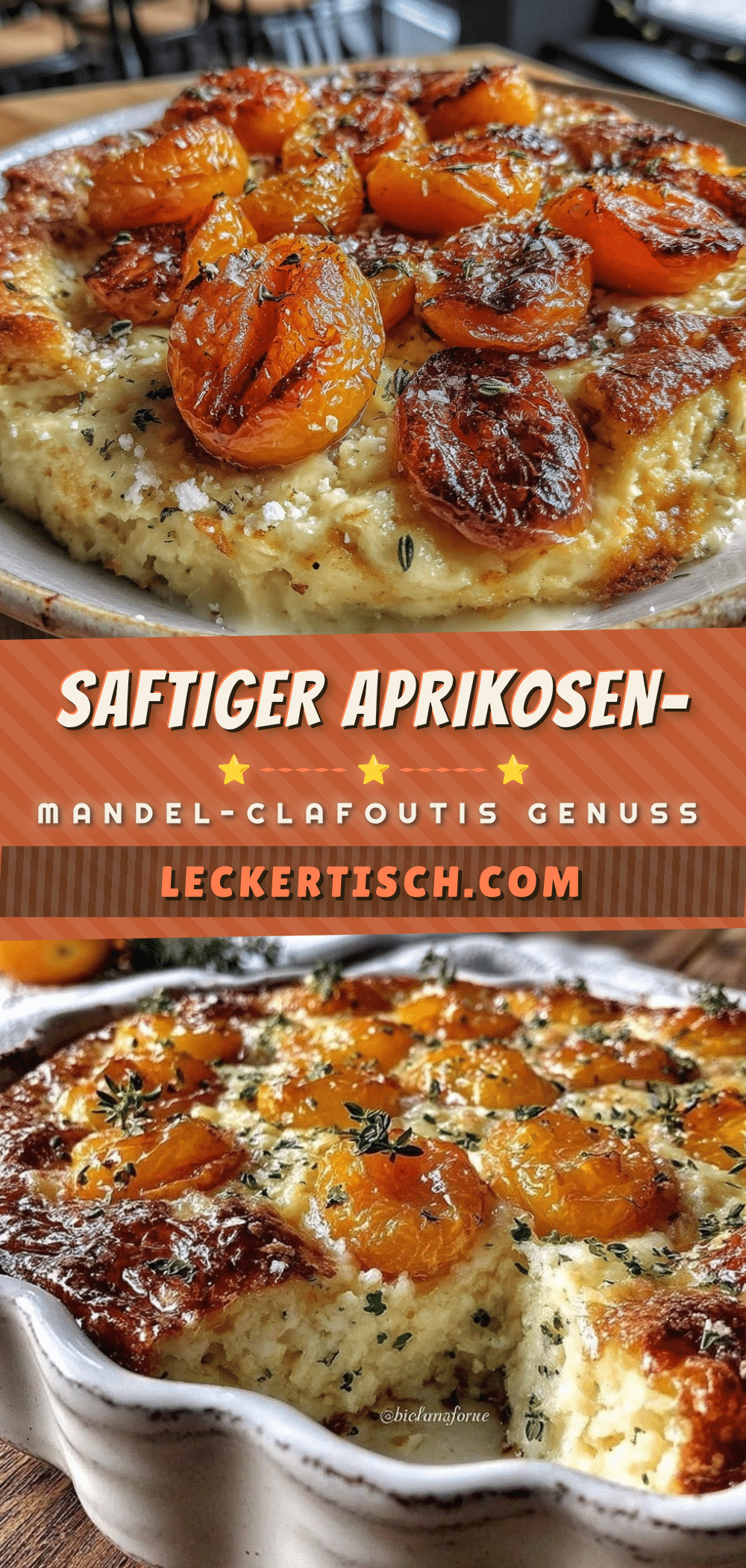 Aprikosen-Mandel-Clafoutis recipe