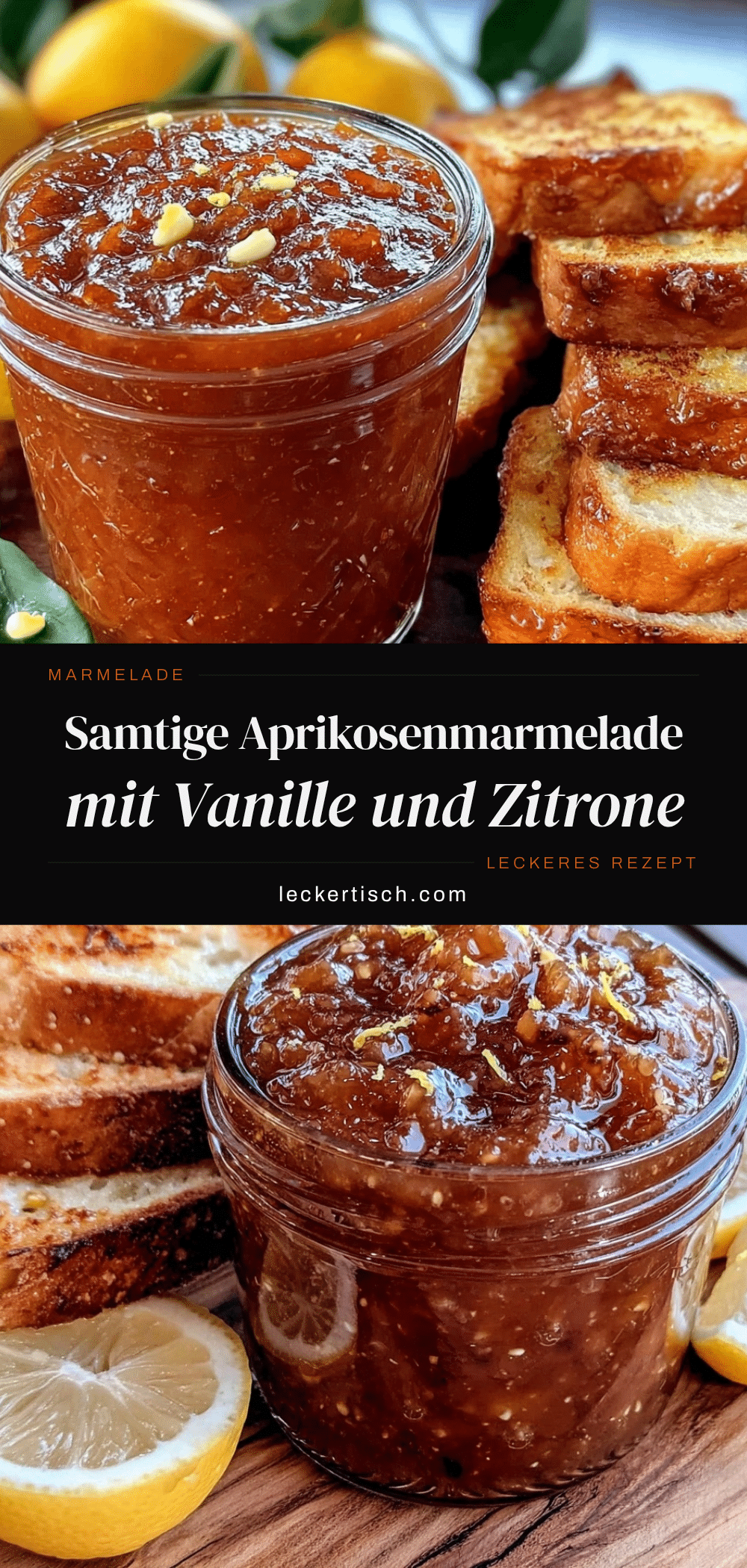 Aprikosenmarmelade Rezept recipe
