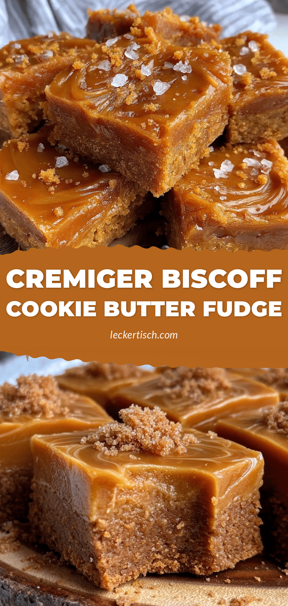 Biscoff Cookie Butter Fudge recipe