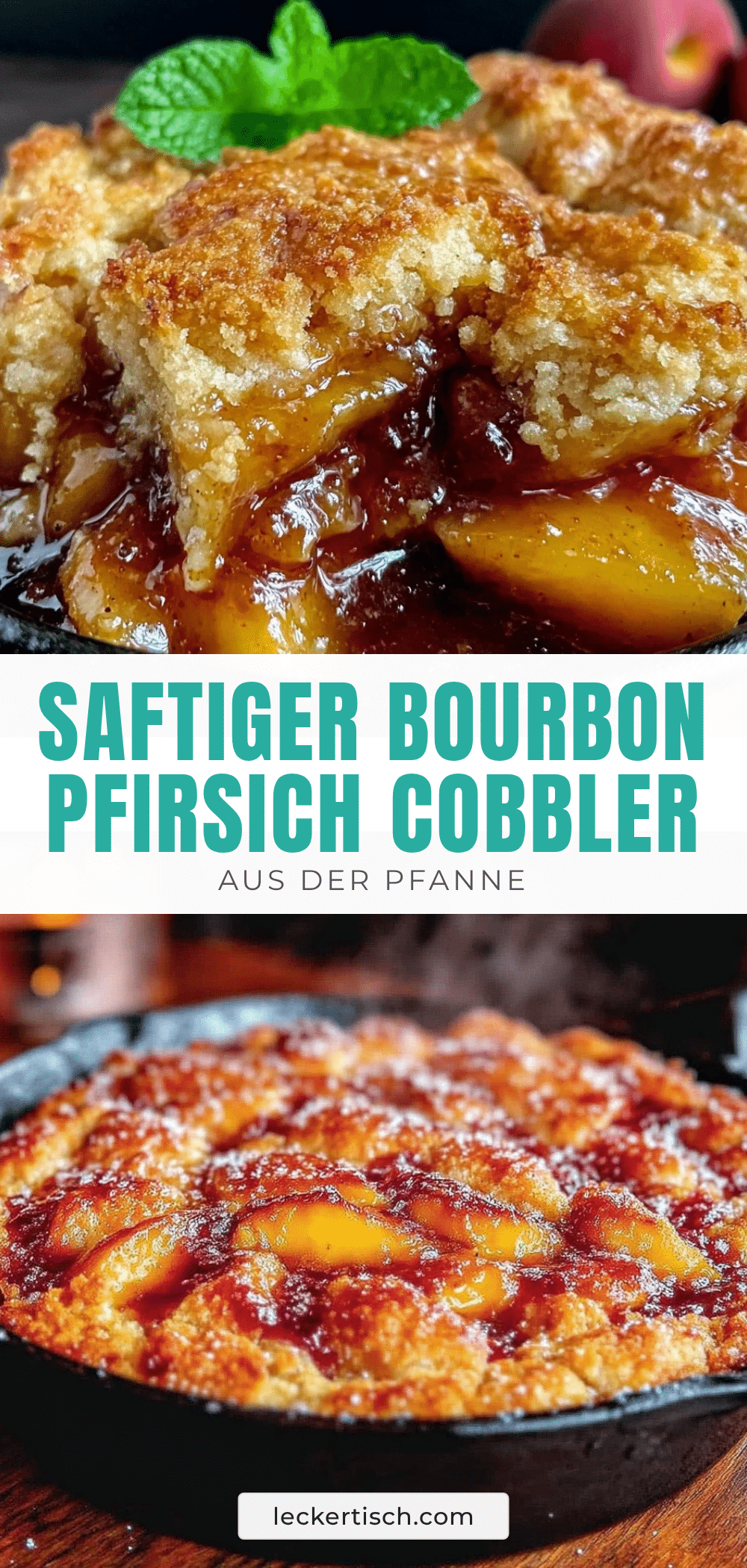 Bourbon Pfirsich Cobbler recipe