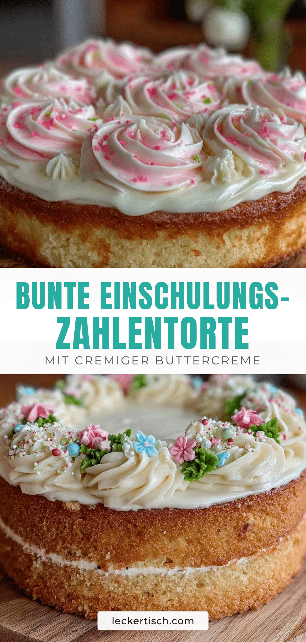 Einschulungs-Zahlentorte Buttercreme recipe