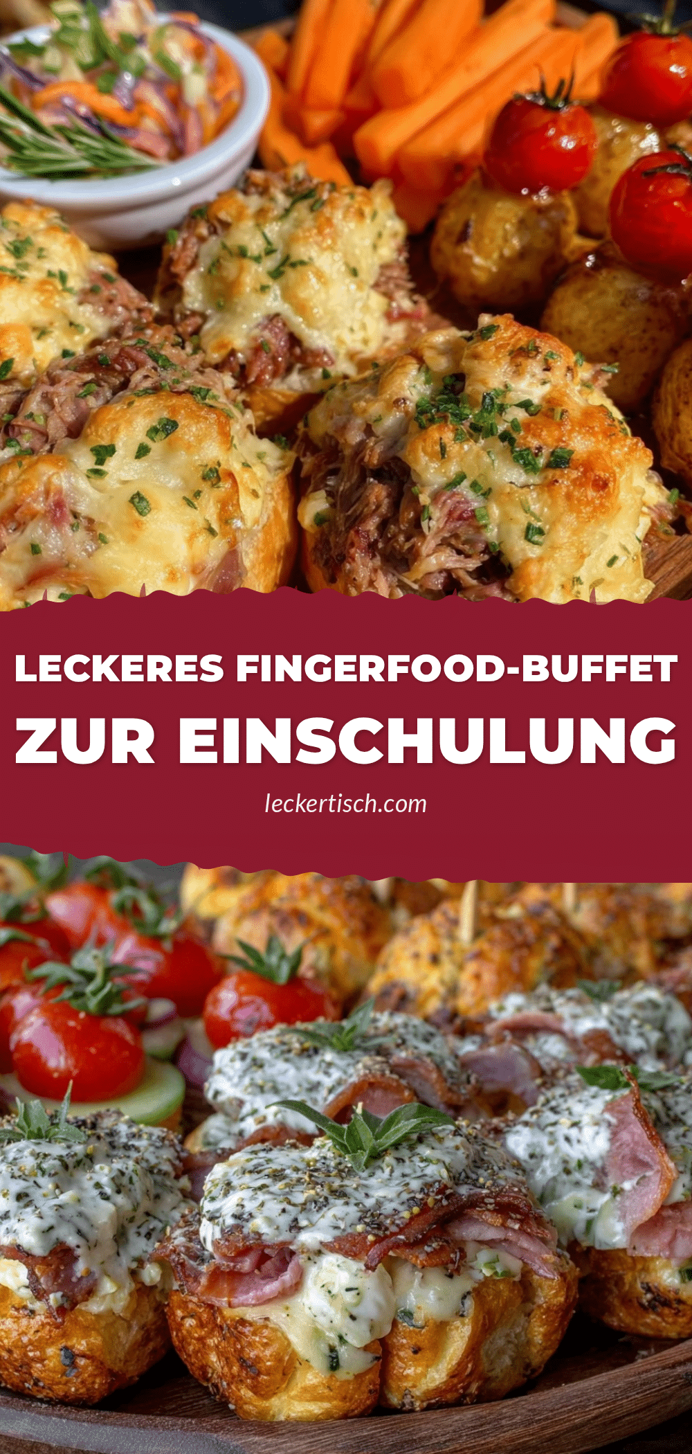 Fingerfood-Buffet Einschulungsfeier recipe