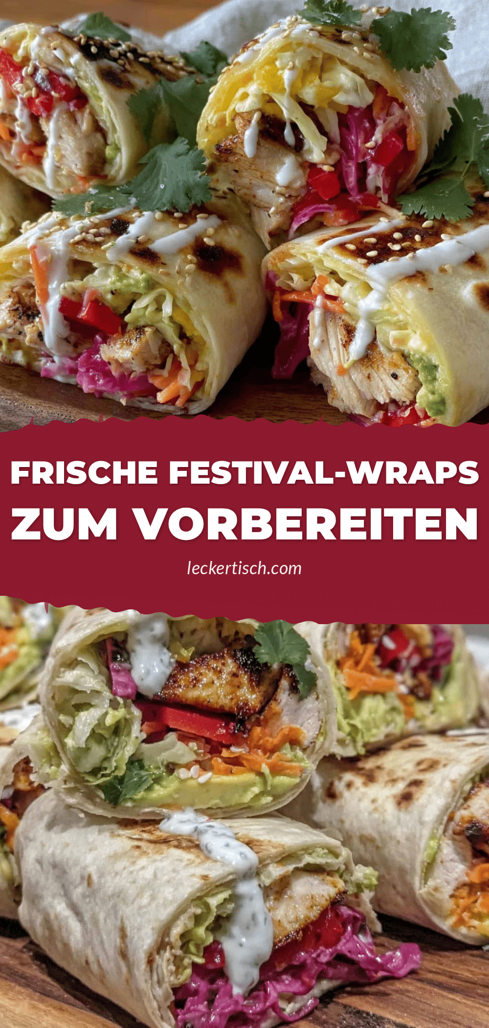 frische Festival-Wraps recipe