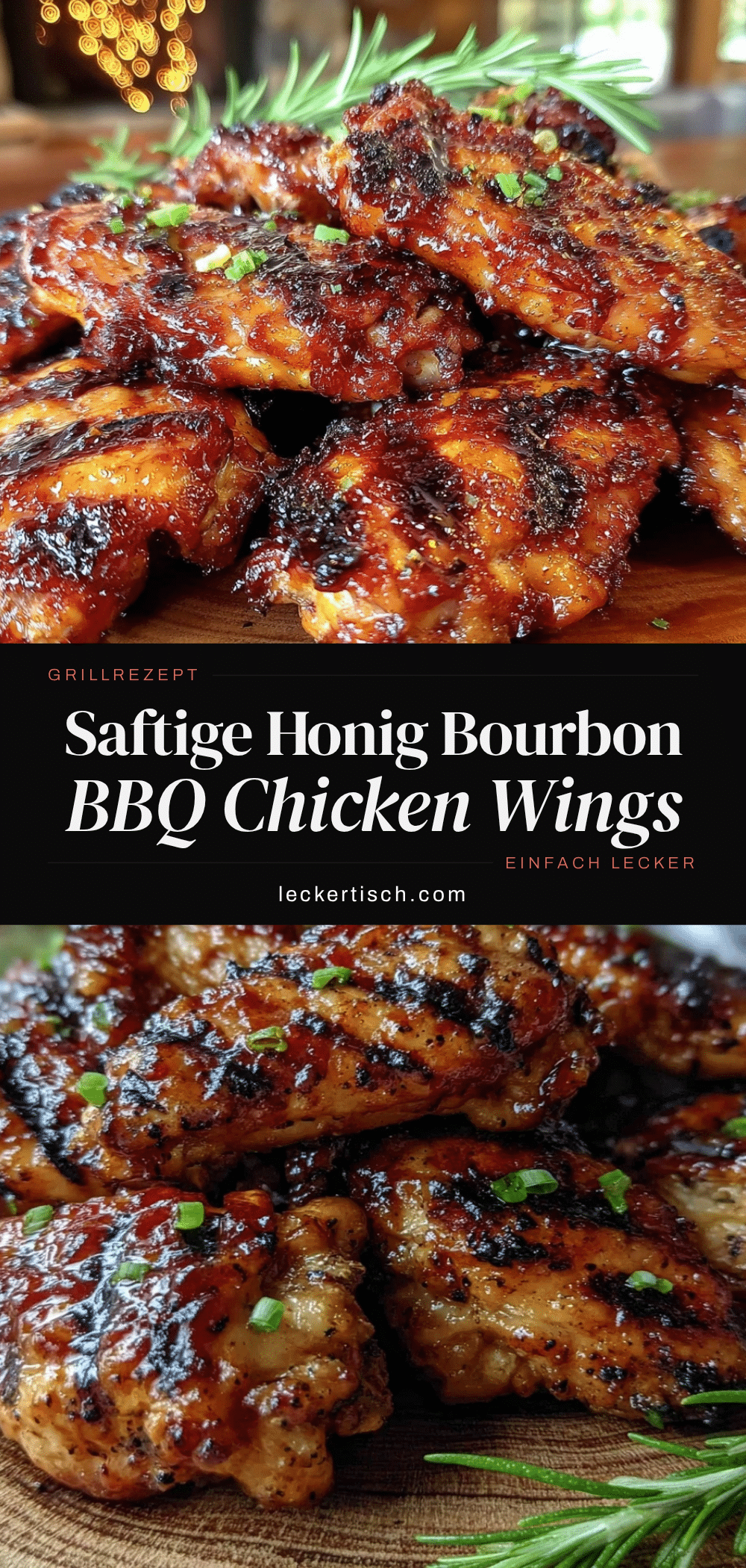Honig Bourbon BBQ Chicken Wings recipe