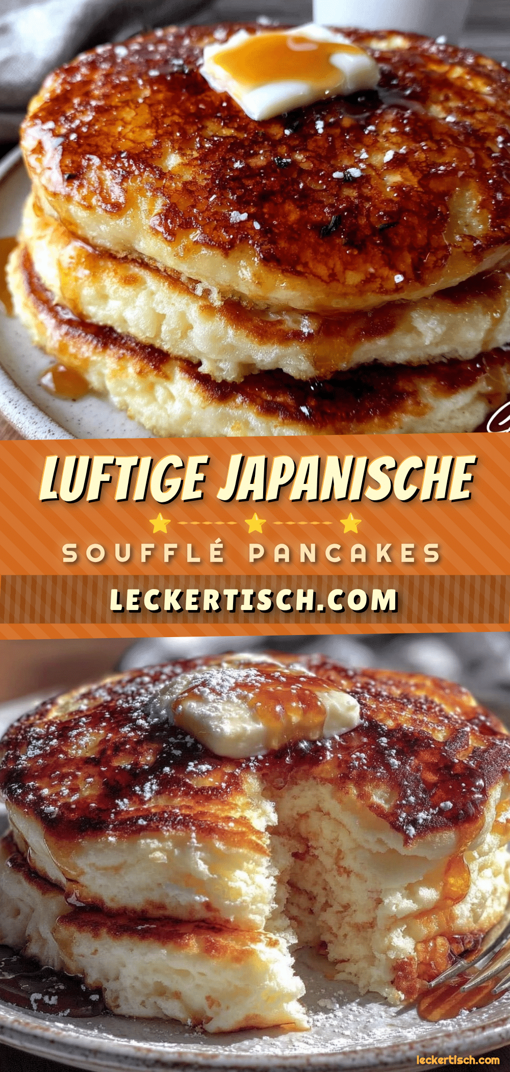 japanische Soufflé Pancakes recipe