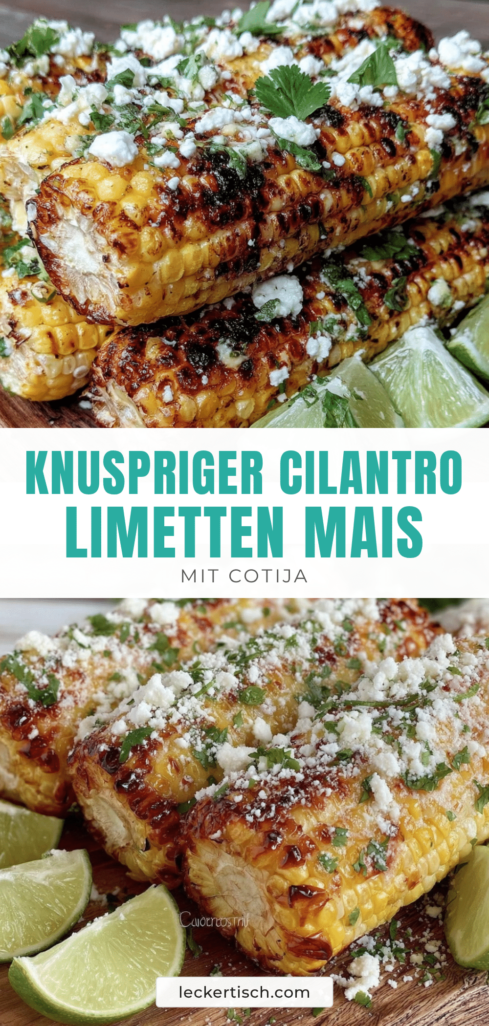 knuspriger Cilantro-Limetten Mais recipe