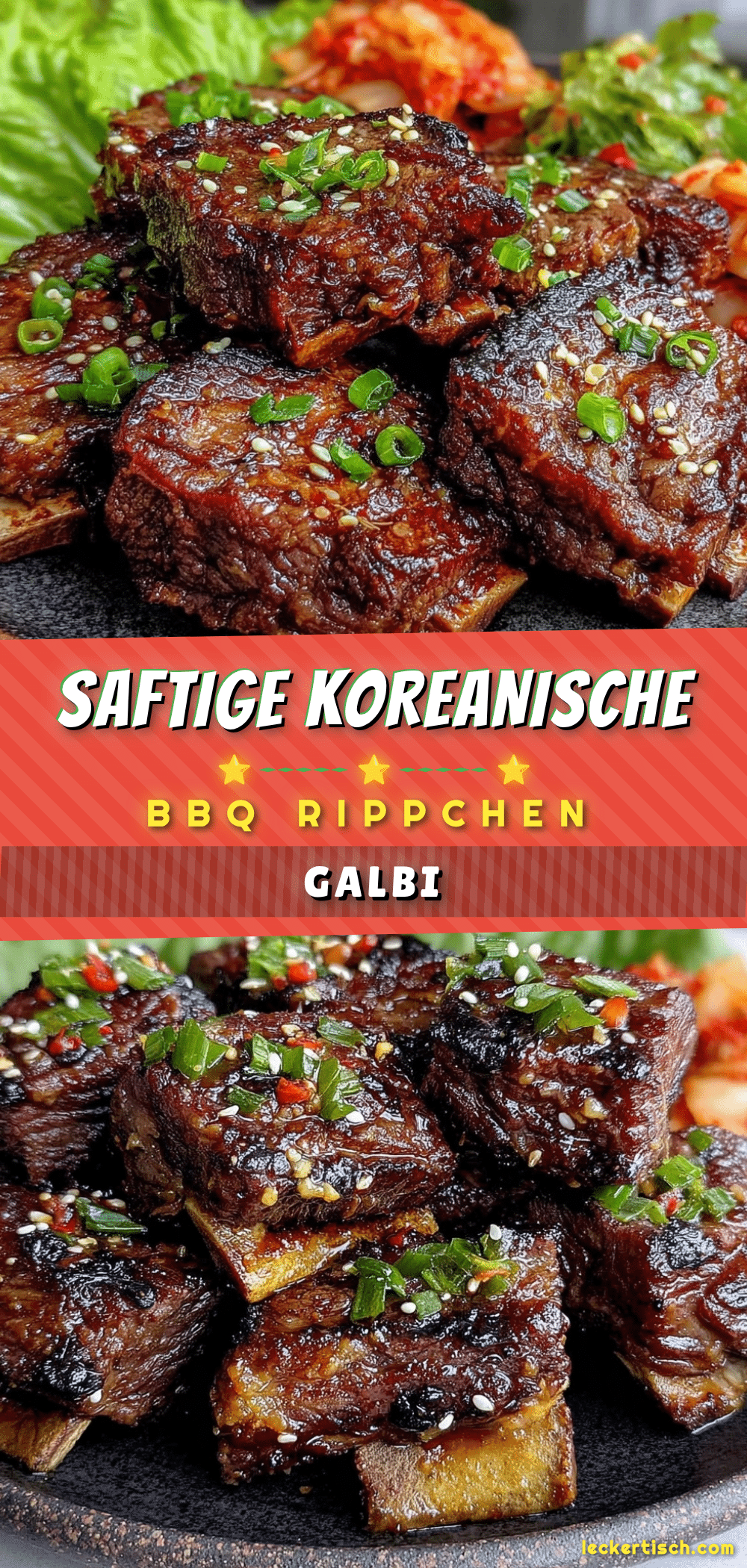 koreanische BBQ Rippchen Galbi recipe