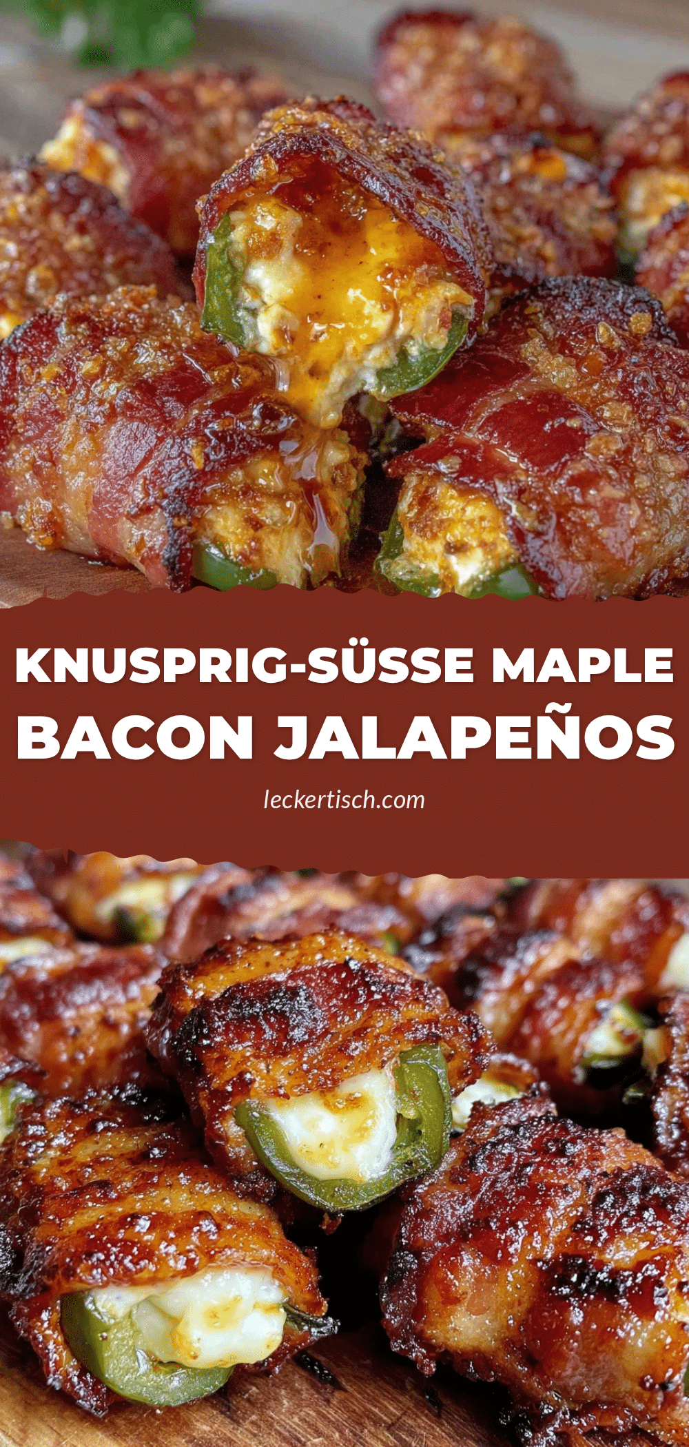Maple-Bacon Jalapeño Poppers recipe