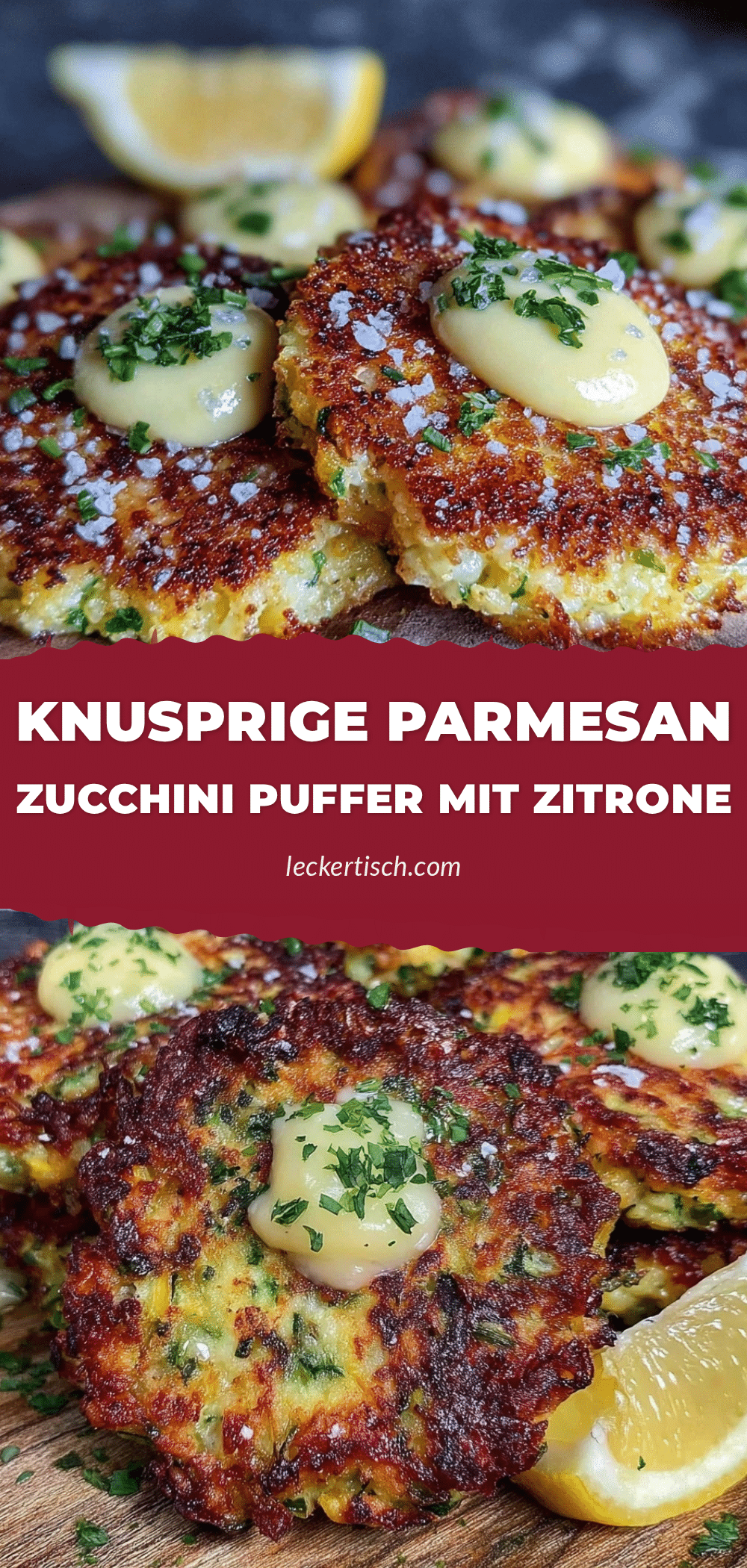 Parmesan Zucchini Puffer recipe