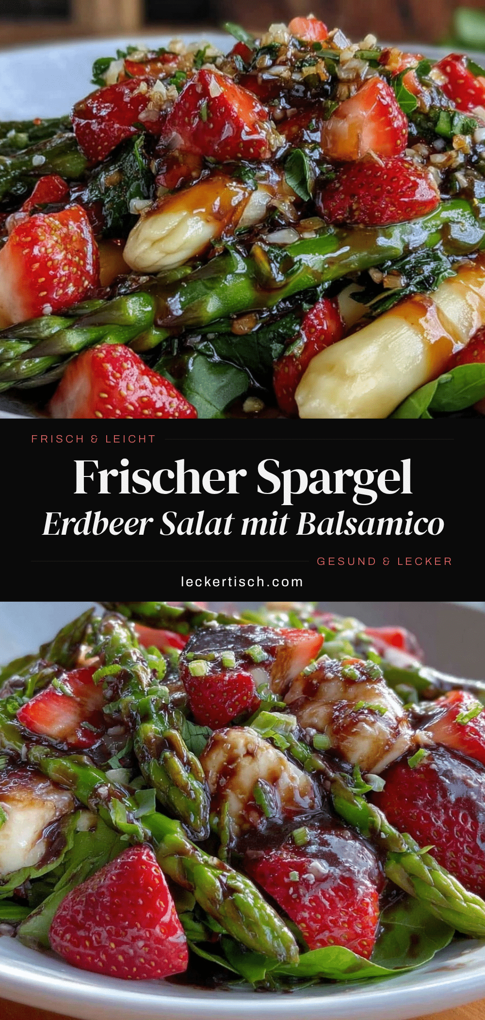 Spargel-Erdbeer-Salat recipe