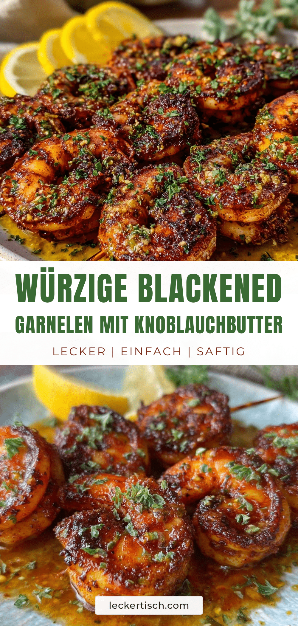 würzige blackened garnelen recipe