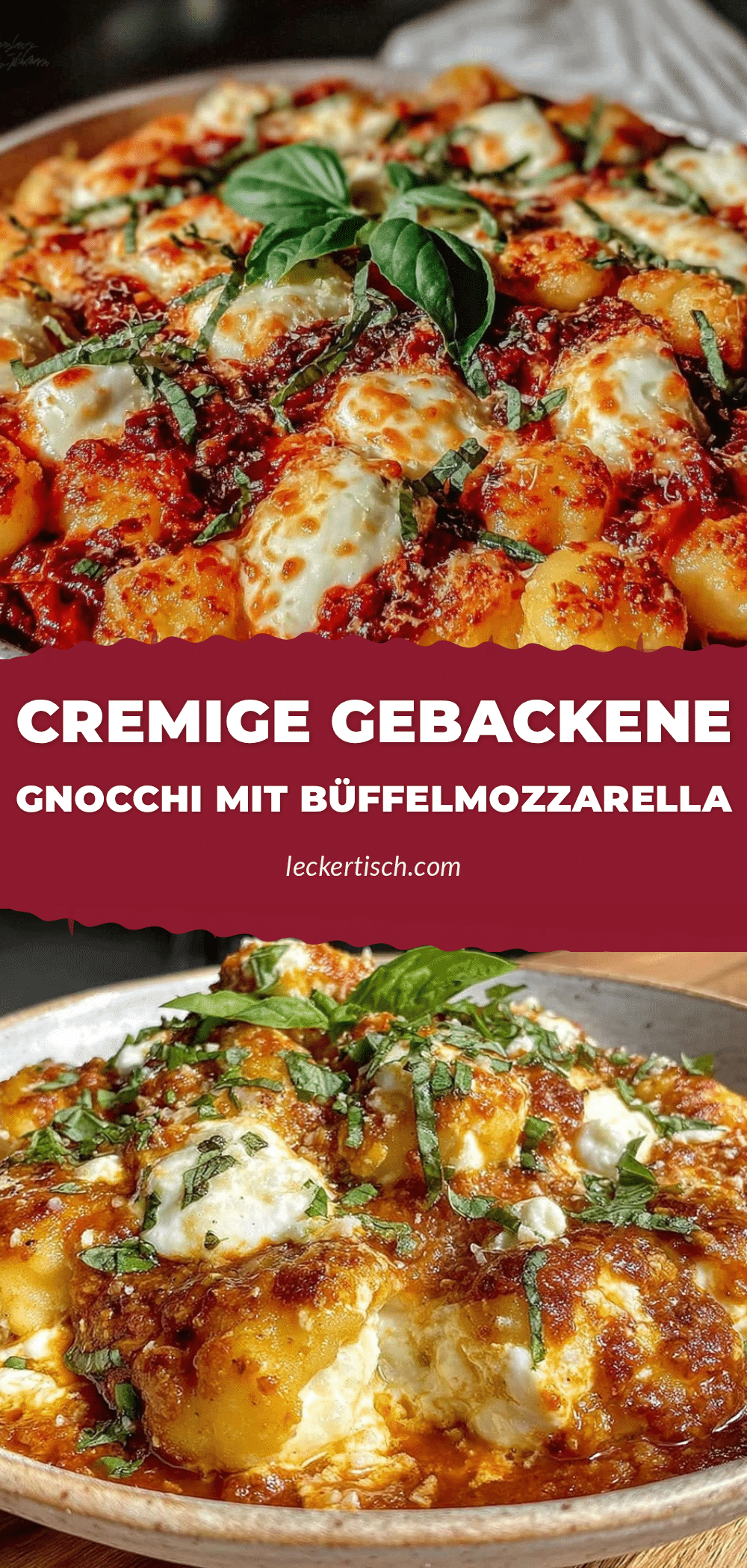 cremige gebackene Gnocchi recipe
