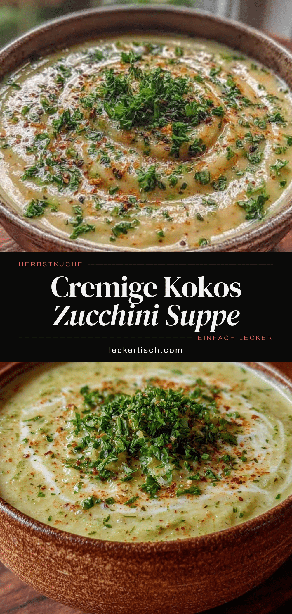 cremige Zucchini-Suppe recipe
