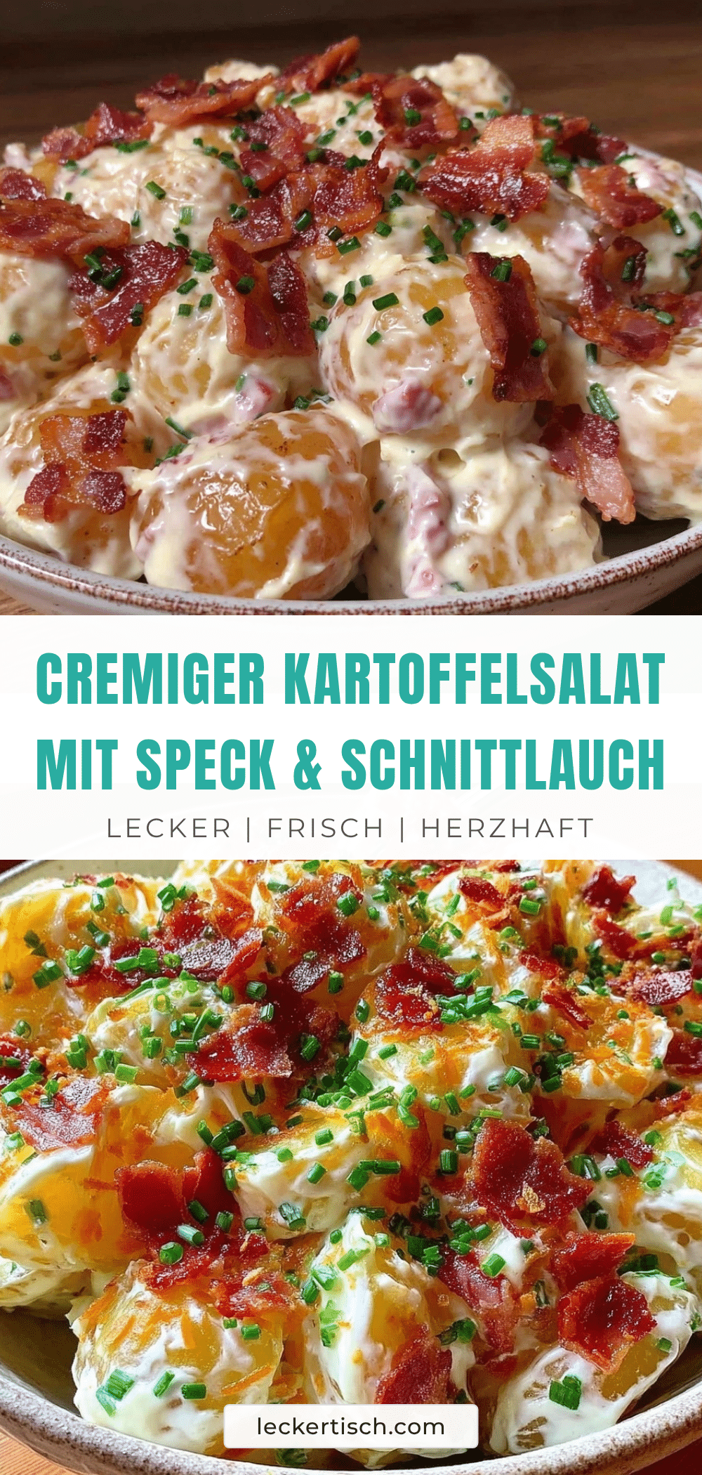 cremiger Kartoffelsalat ohne Mayonnaise recipe