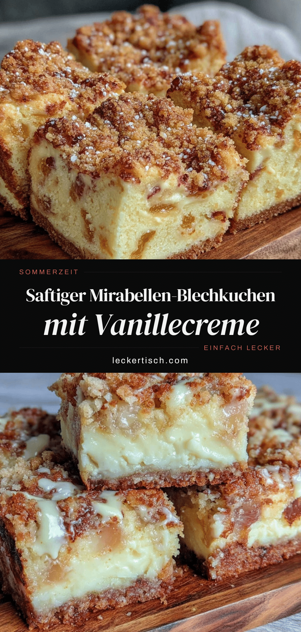 cremiger mirabellentraum blechkuchen recipe