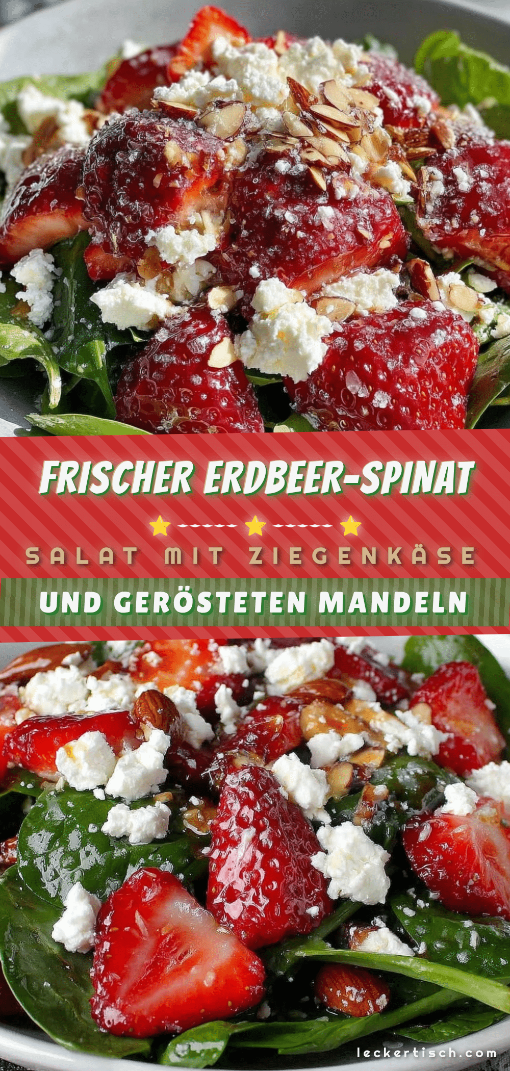 Erdbeer-Spinat-Salat recipe