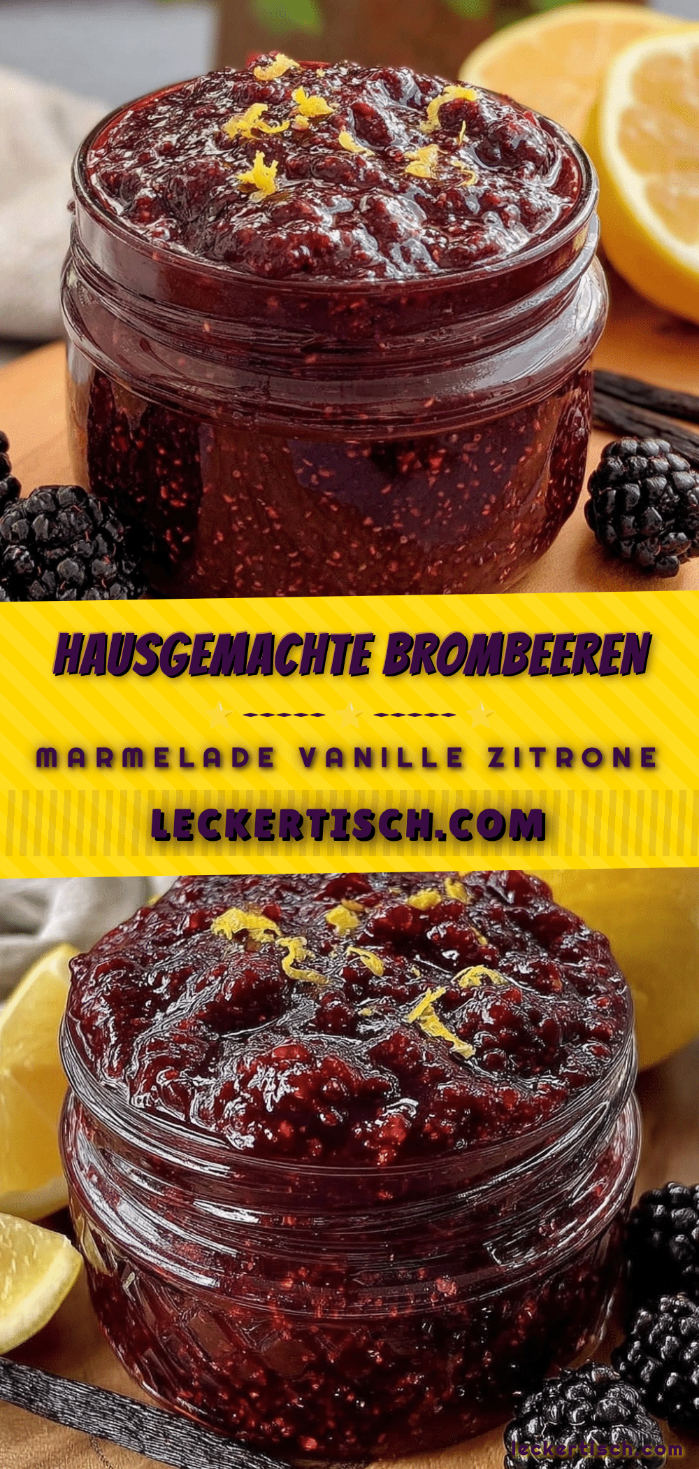 frische Brombeermarmelade recipe