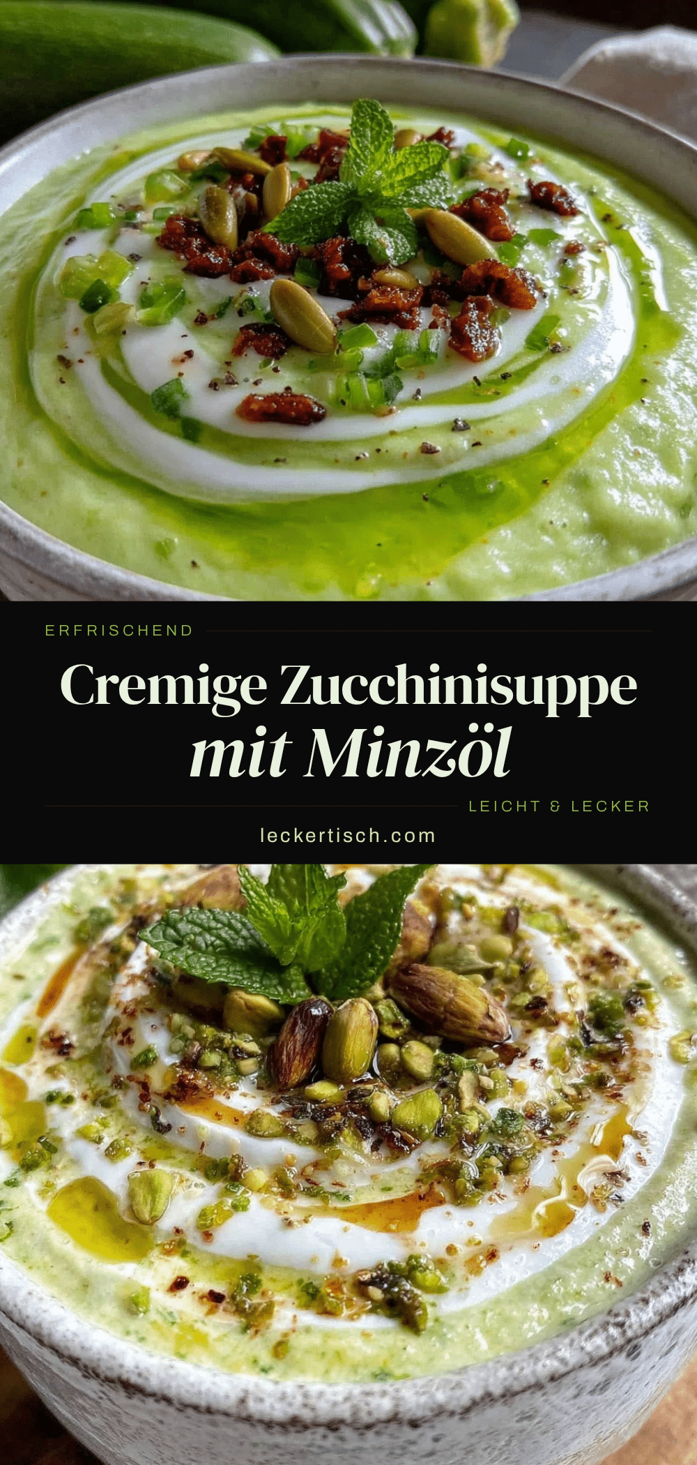 frische cremige Zucchinisuppe recipe