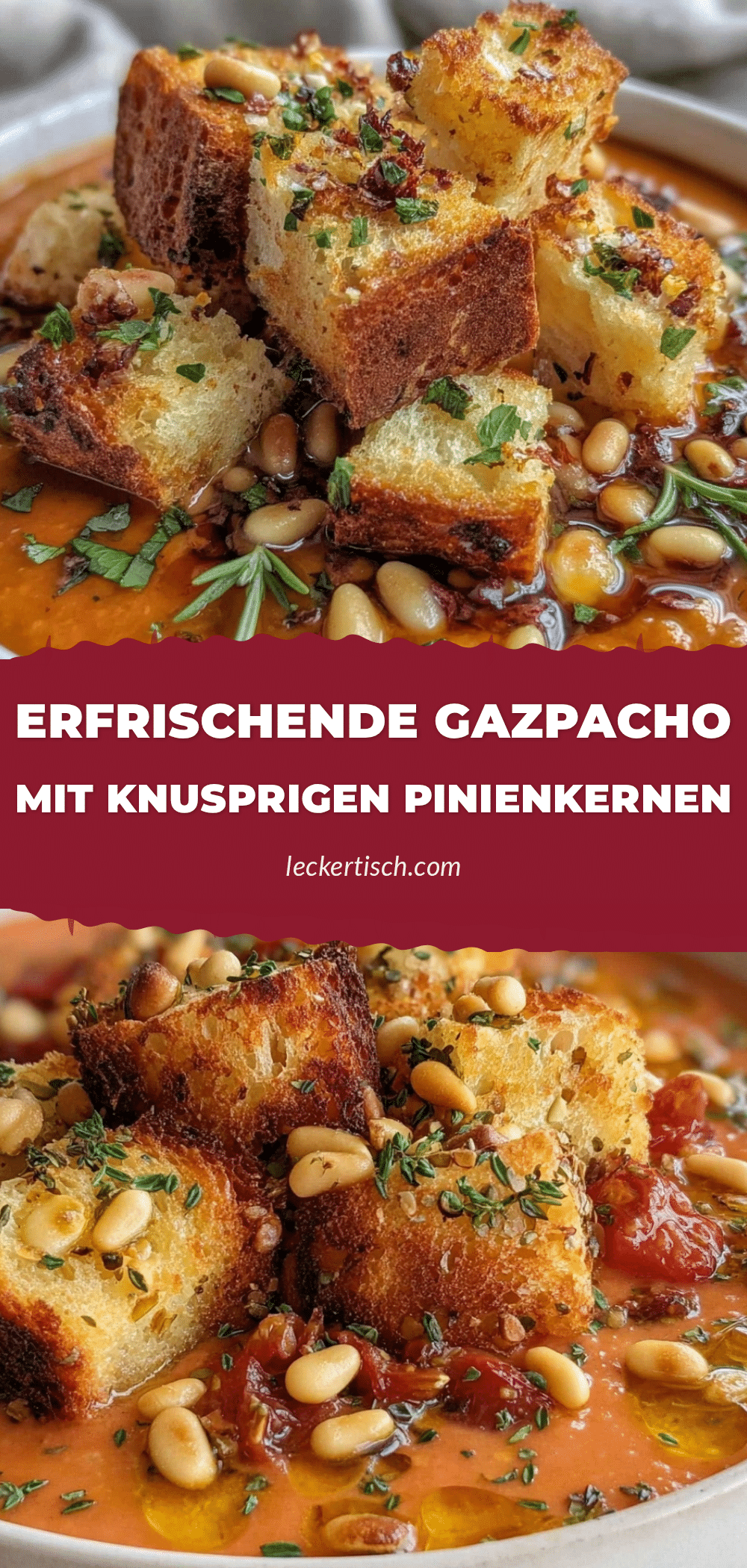 frische gesunde gazpacho recipe