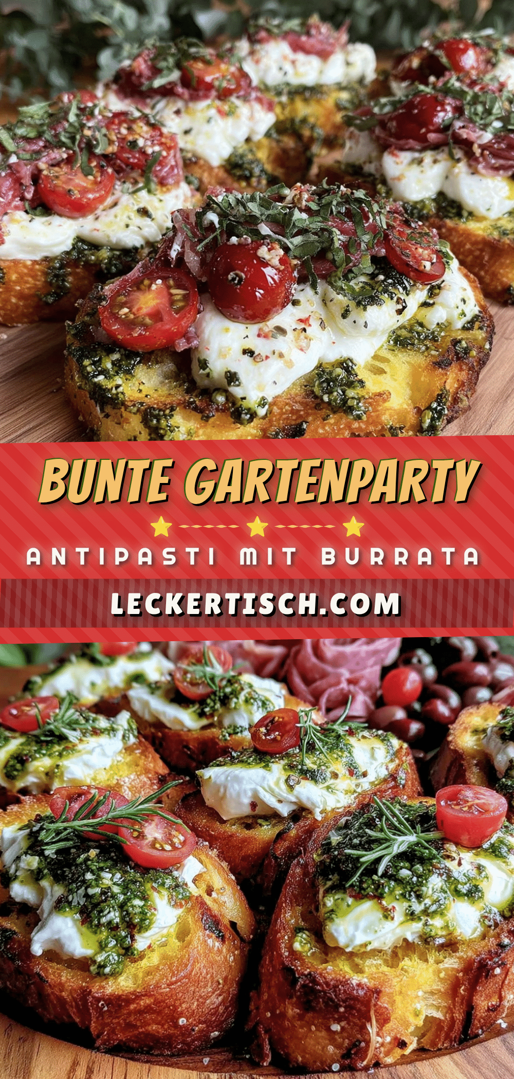 Gartenparty Antipasti-Platine recipe