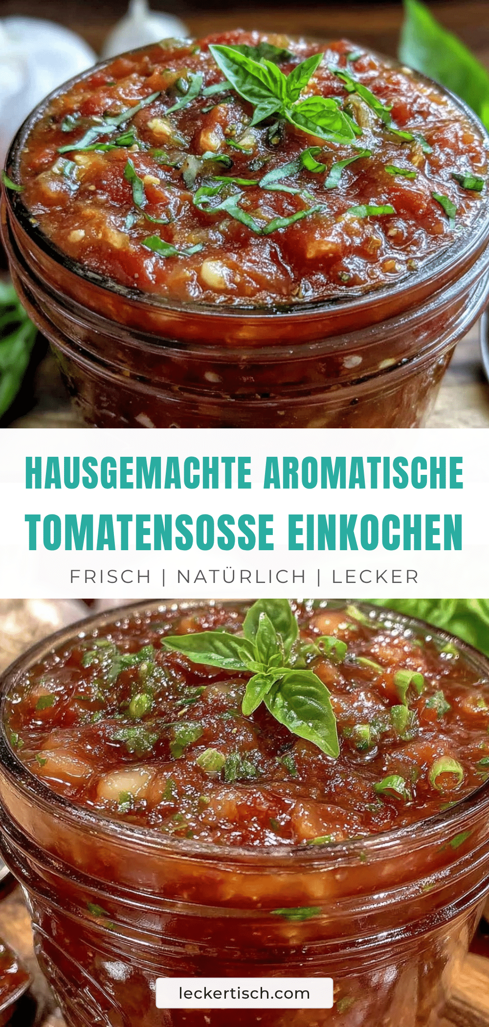 hausgemachte tomatensoße einkochen recipe