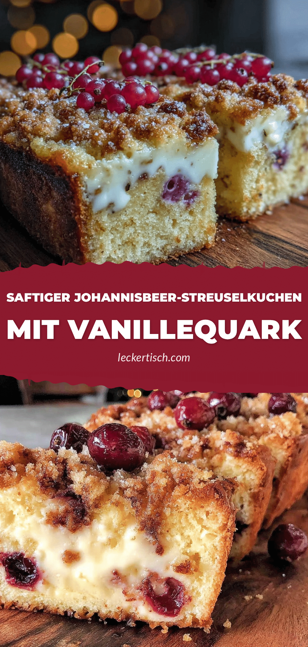 Johannisbeer-Streuselkuchen recipe