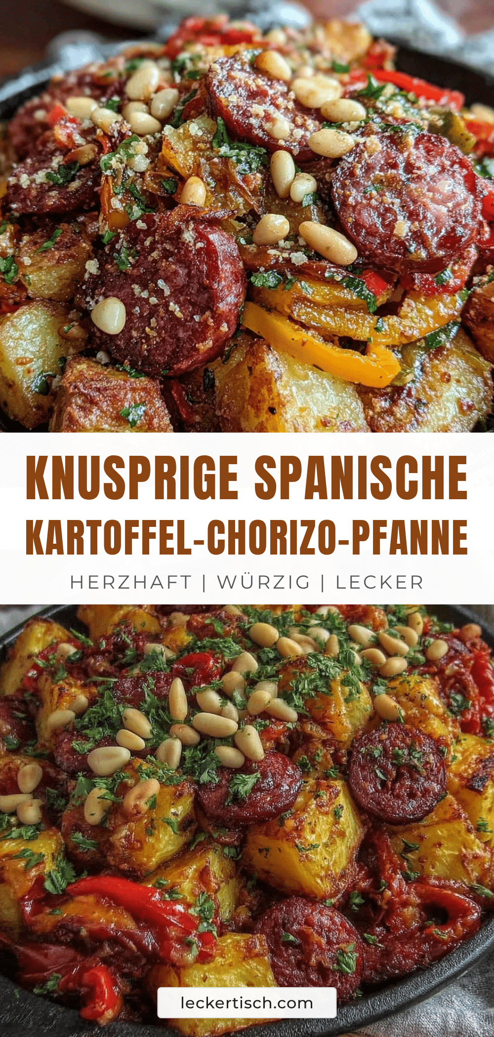 knusprige spanische kartoffel-chorizo-pfanne recipe