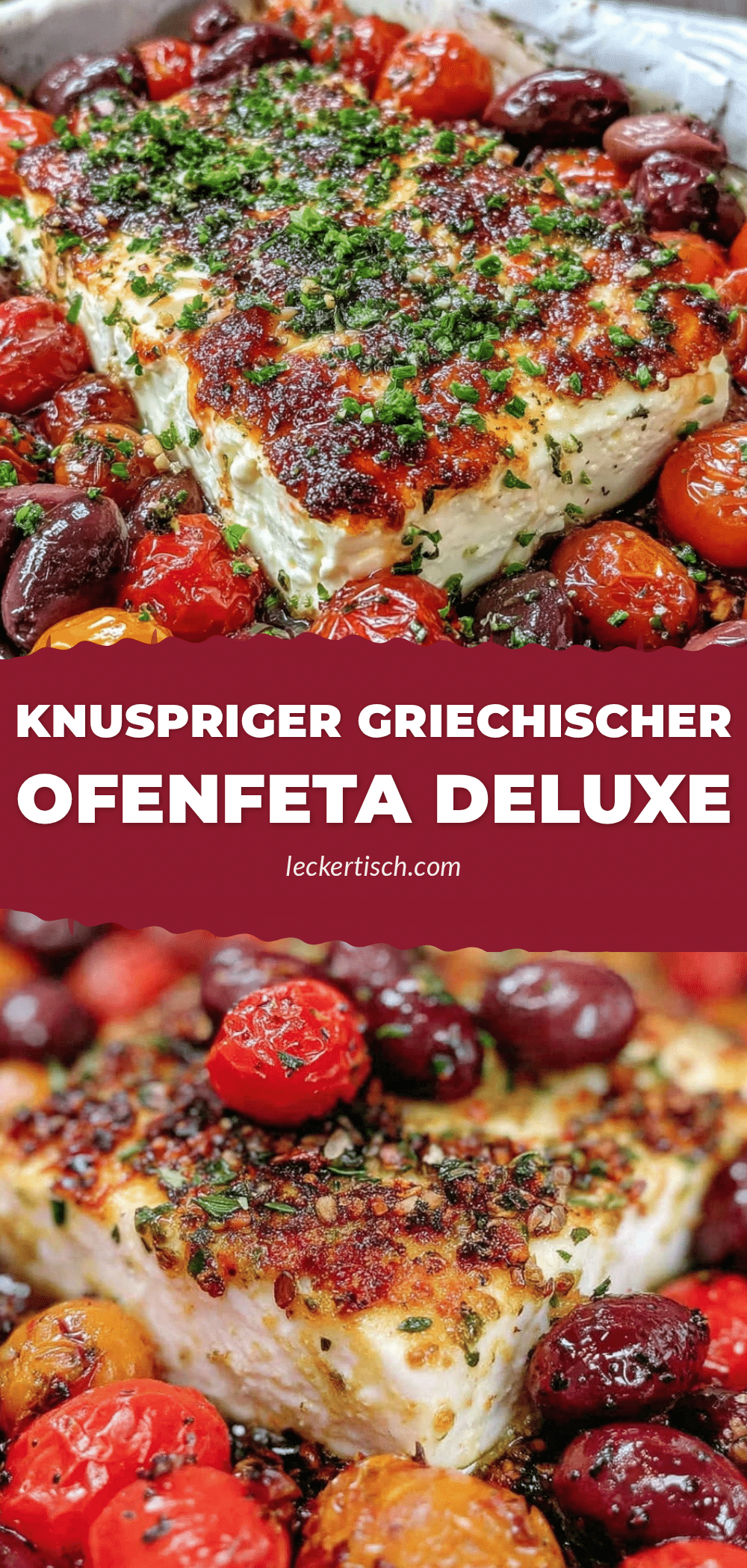 knuspriger griechischer Ofenfeta recipe