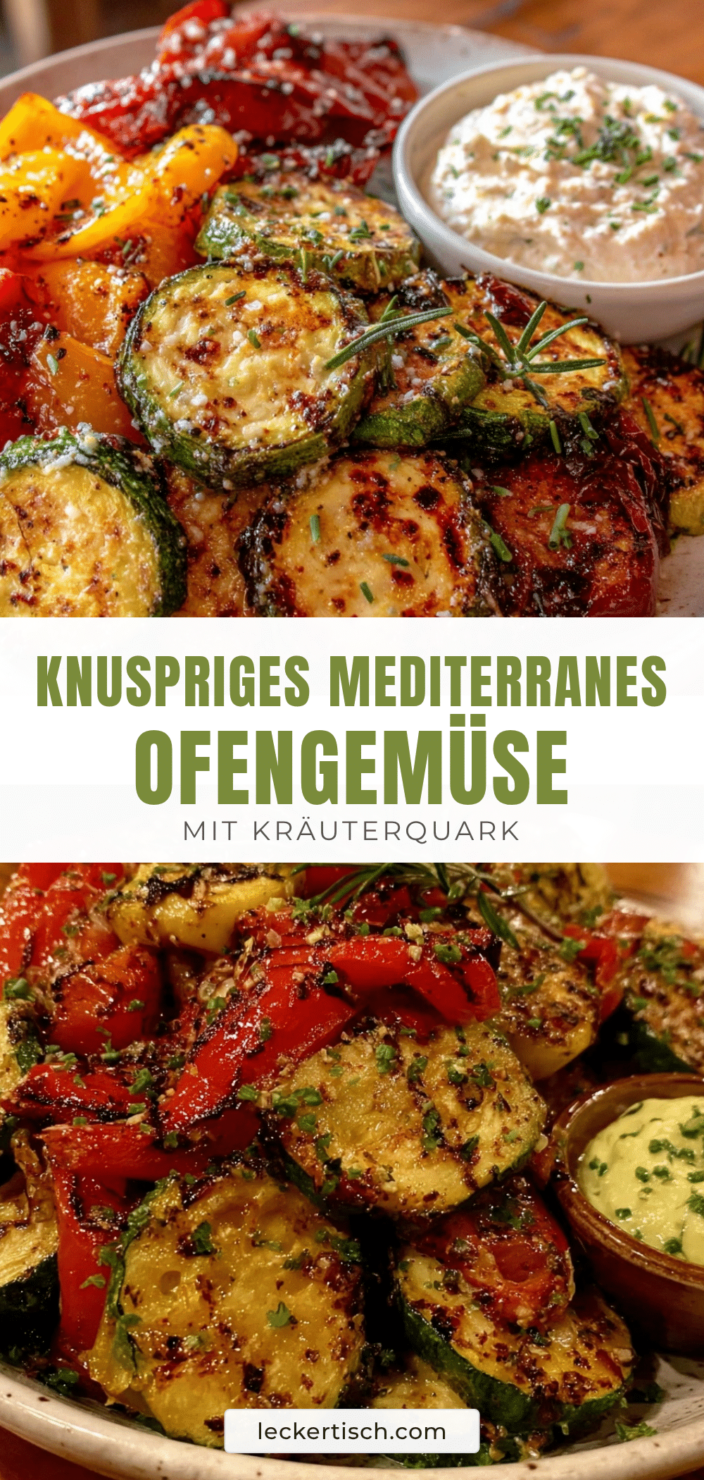 Knuspriges Mediterranes Ofengemüse recipe