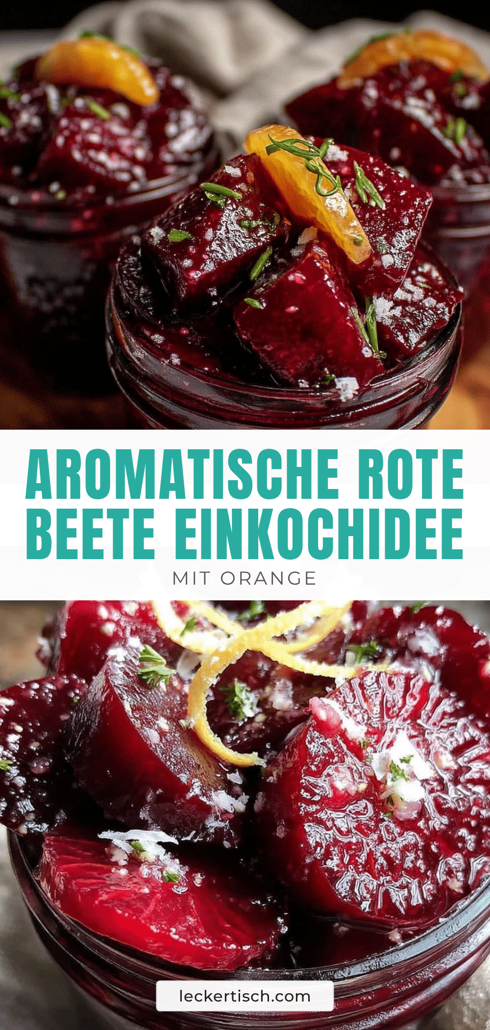 Rote Beete einkochen recipe