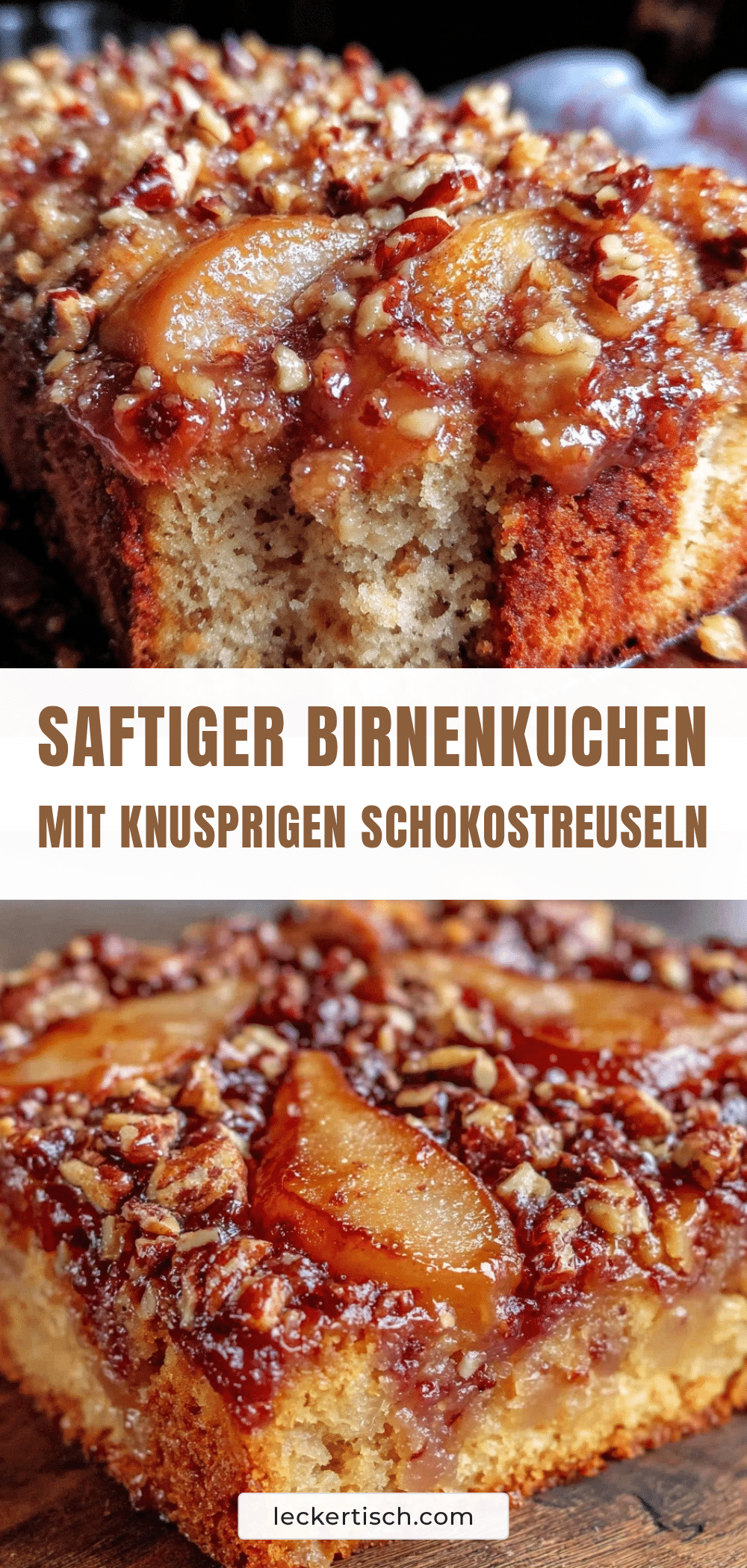 saftiger birnenkuchen recipe