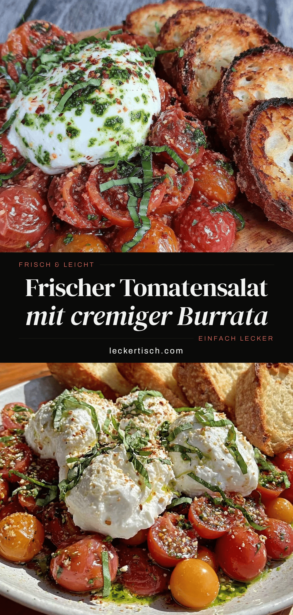 Tomatensalat mit Burrata recipe