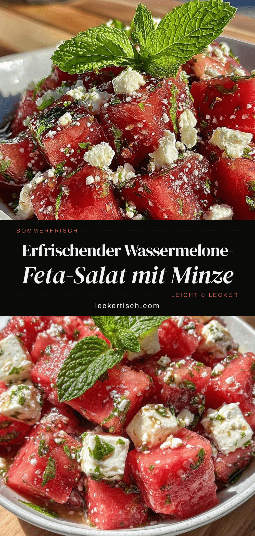 Wassermelone-Feta-Salat recipe