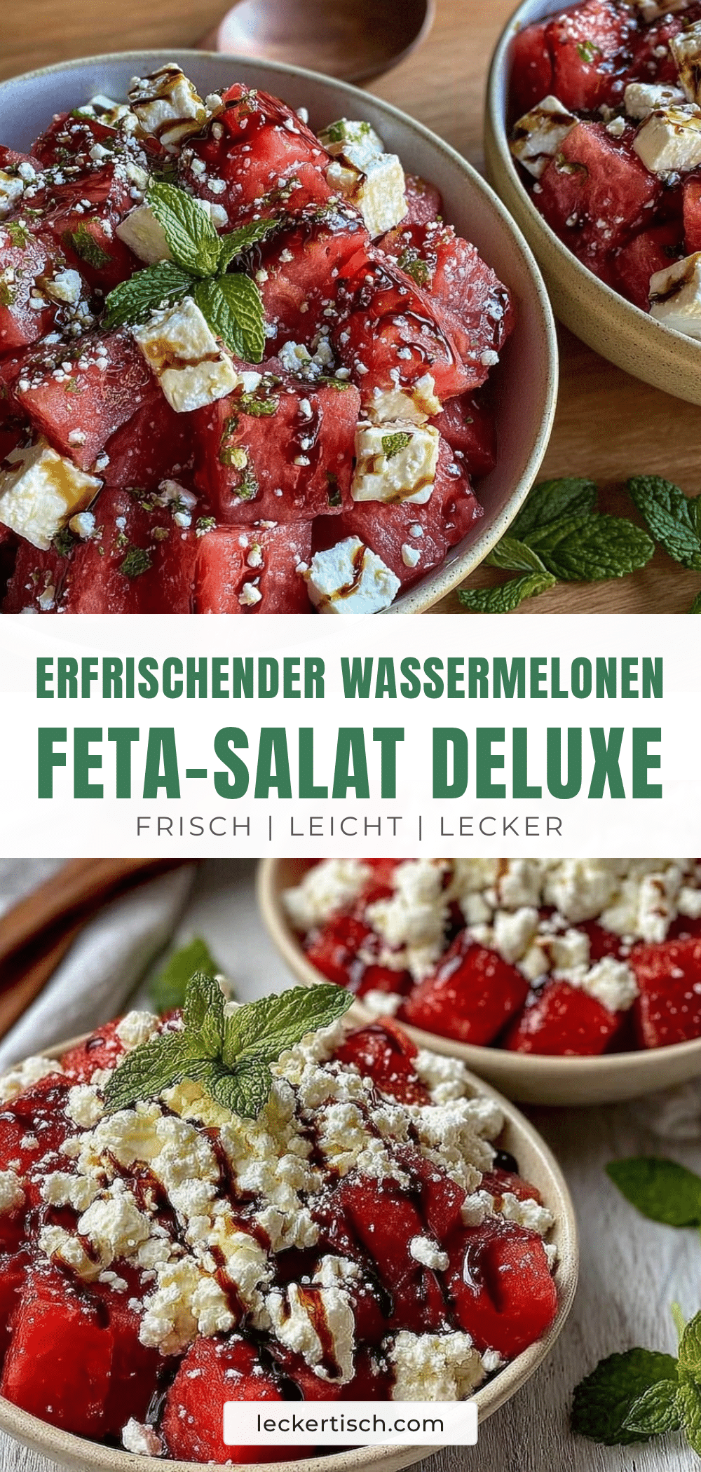 Wassermelonen-Feta-Salat recipe